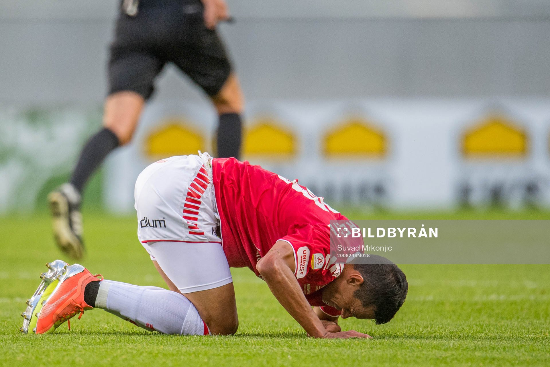 Kalmars Romário Pereira Sipião har ont