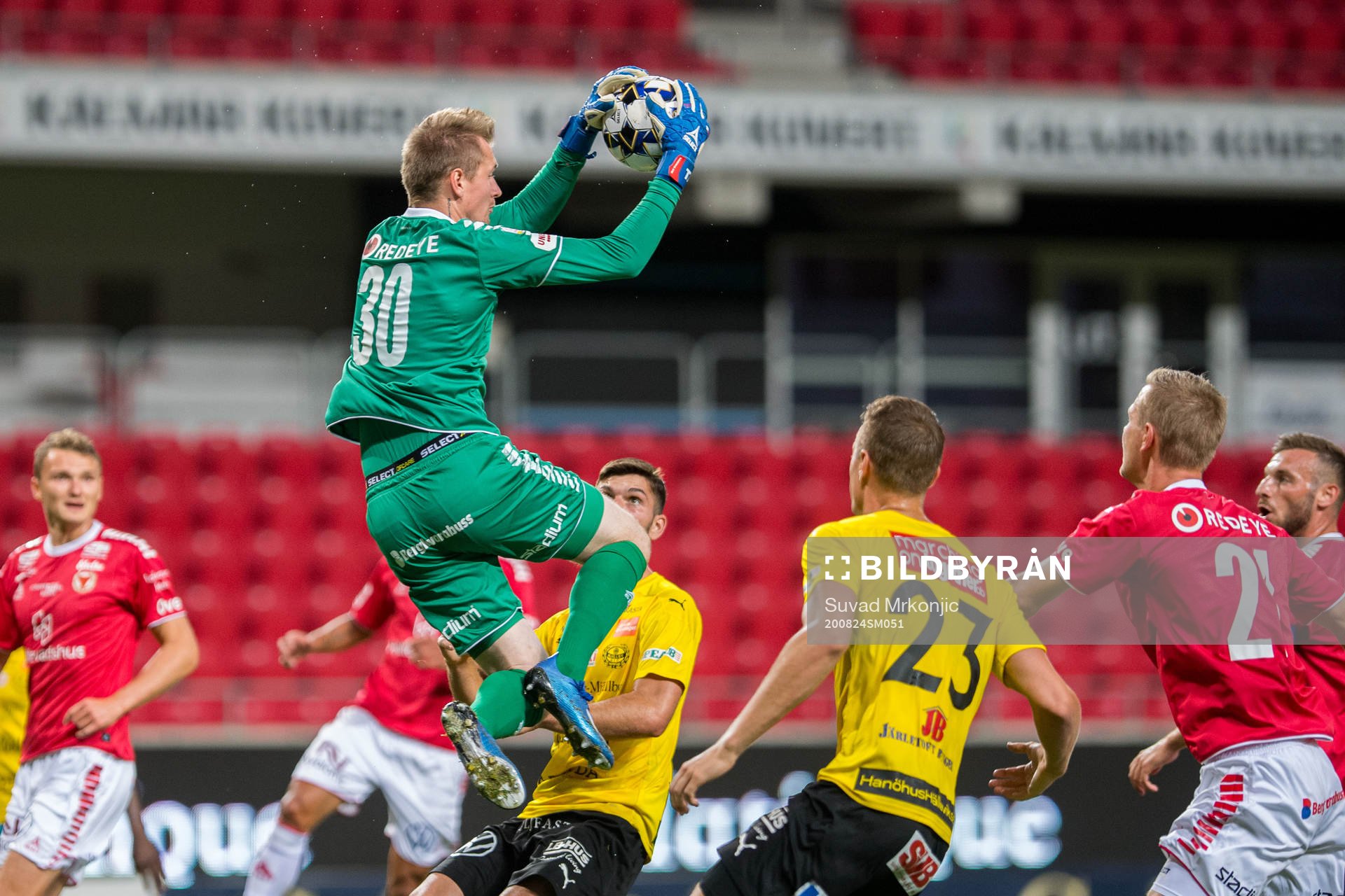 Kalmars målvakt Tobias Andersson