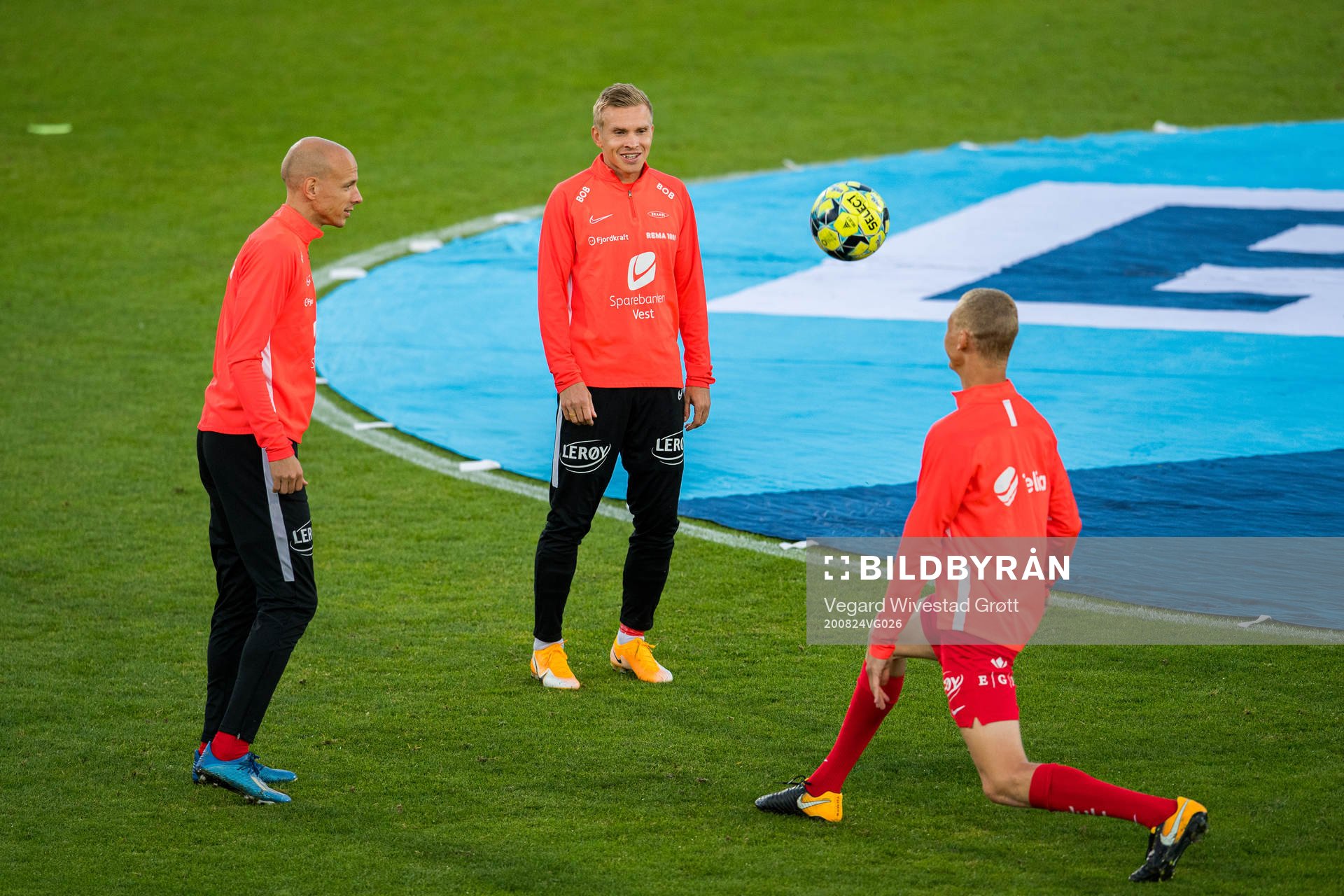 Ruben Kristiansen, Taijo Teniste and Kristoffer Barmen of