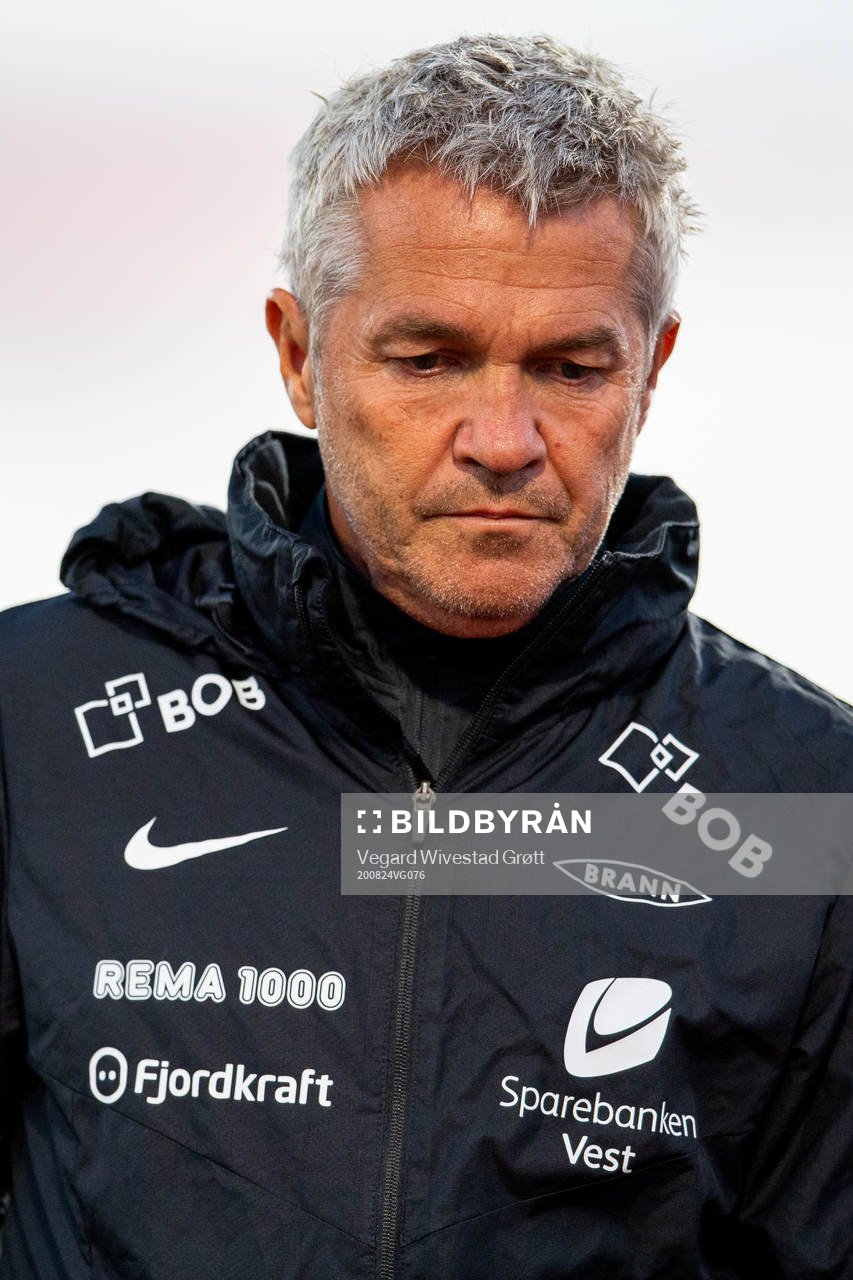 Kåre Ingebrigtsen, head coach of Brann