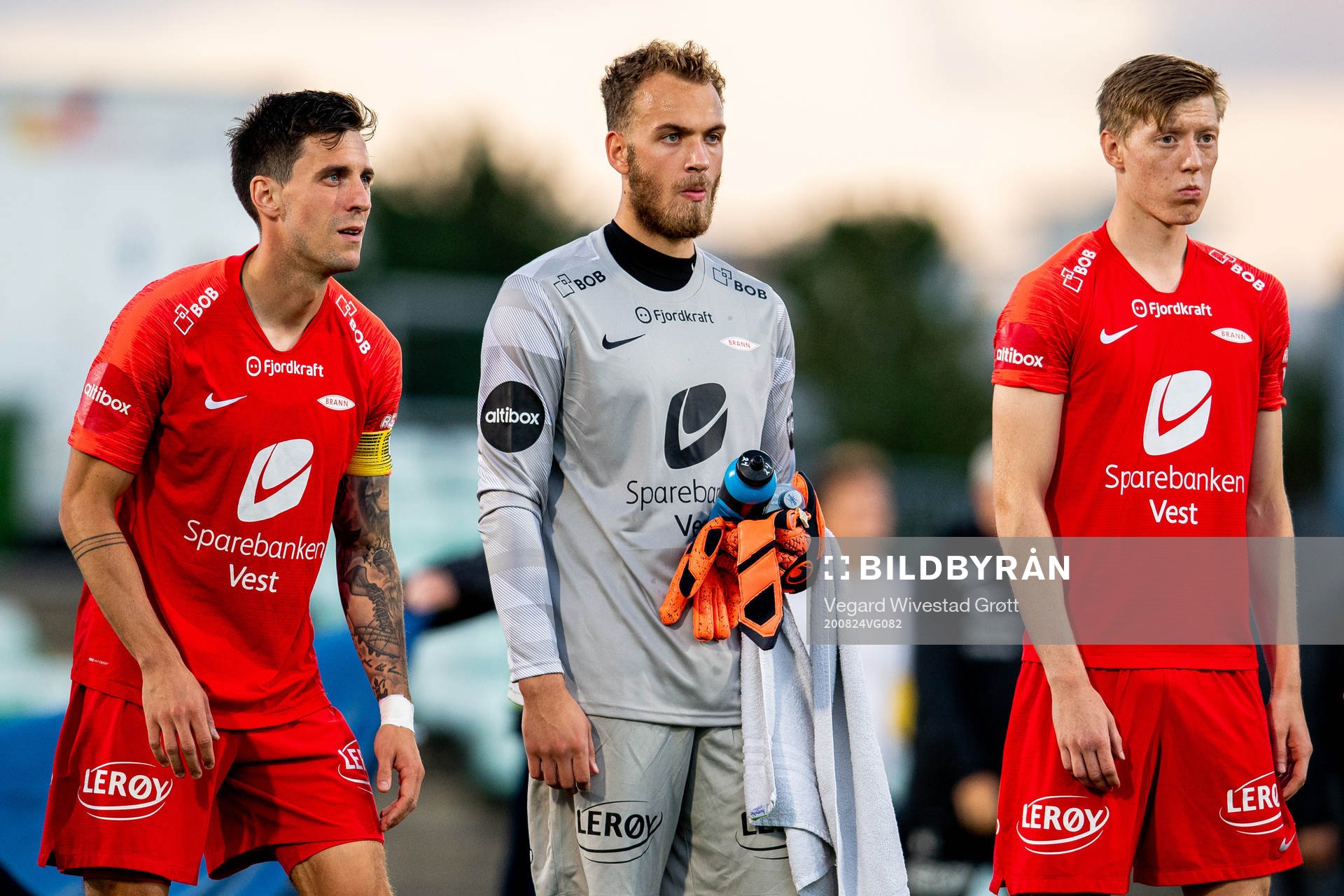 Daniel Alexander Pedersen, goalkeeper Markus Olsen