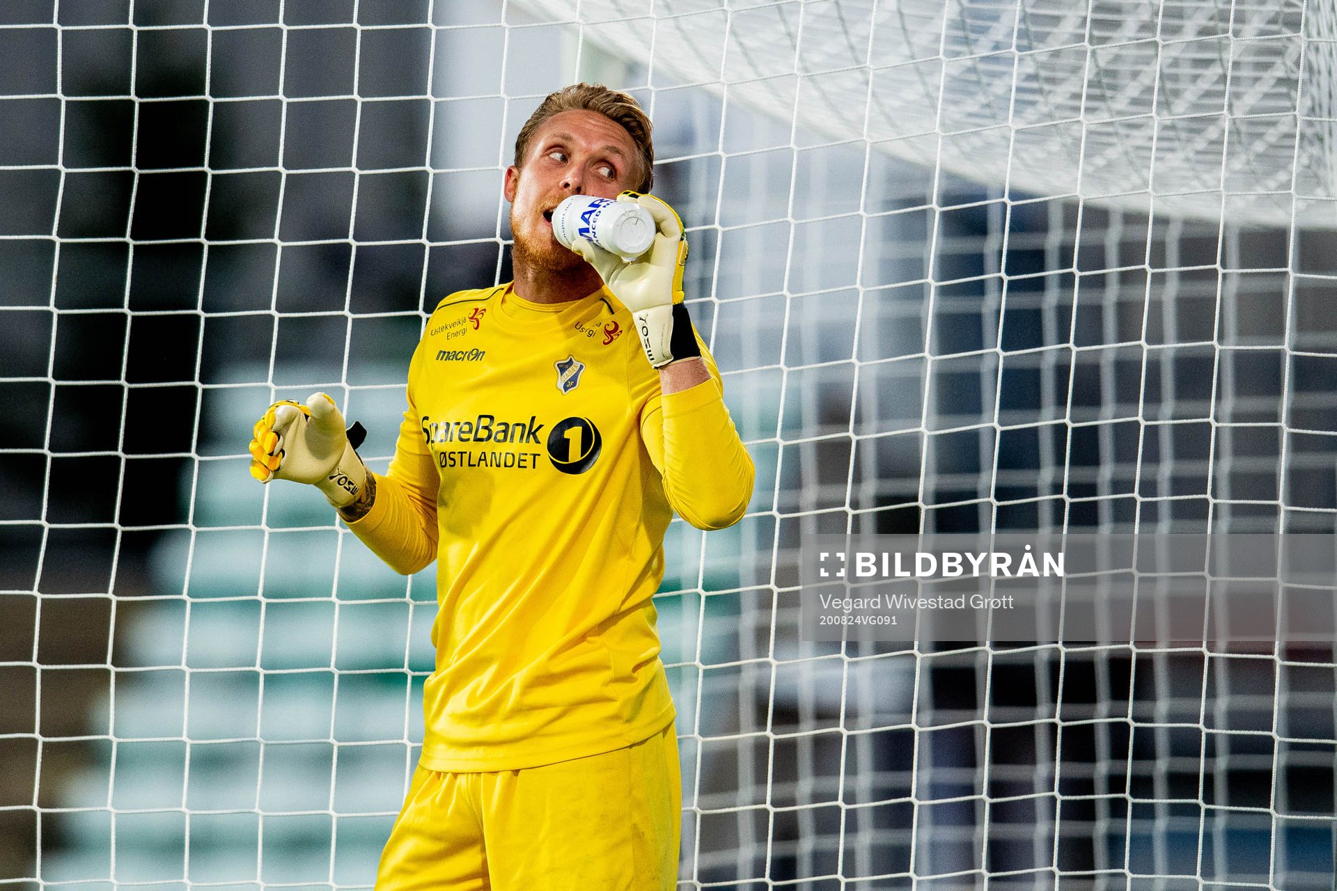 Goalkeeper Marcus Sandberg of Stabæk