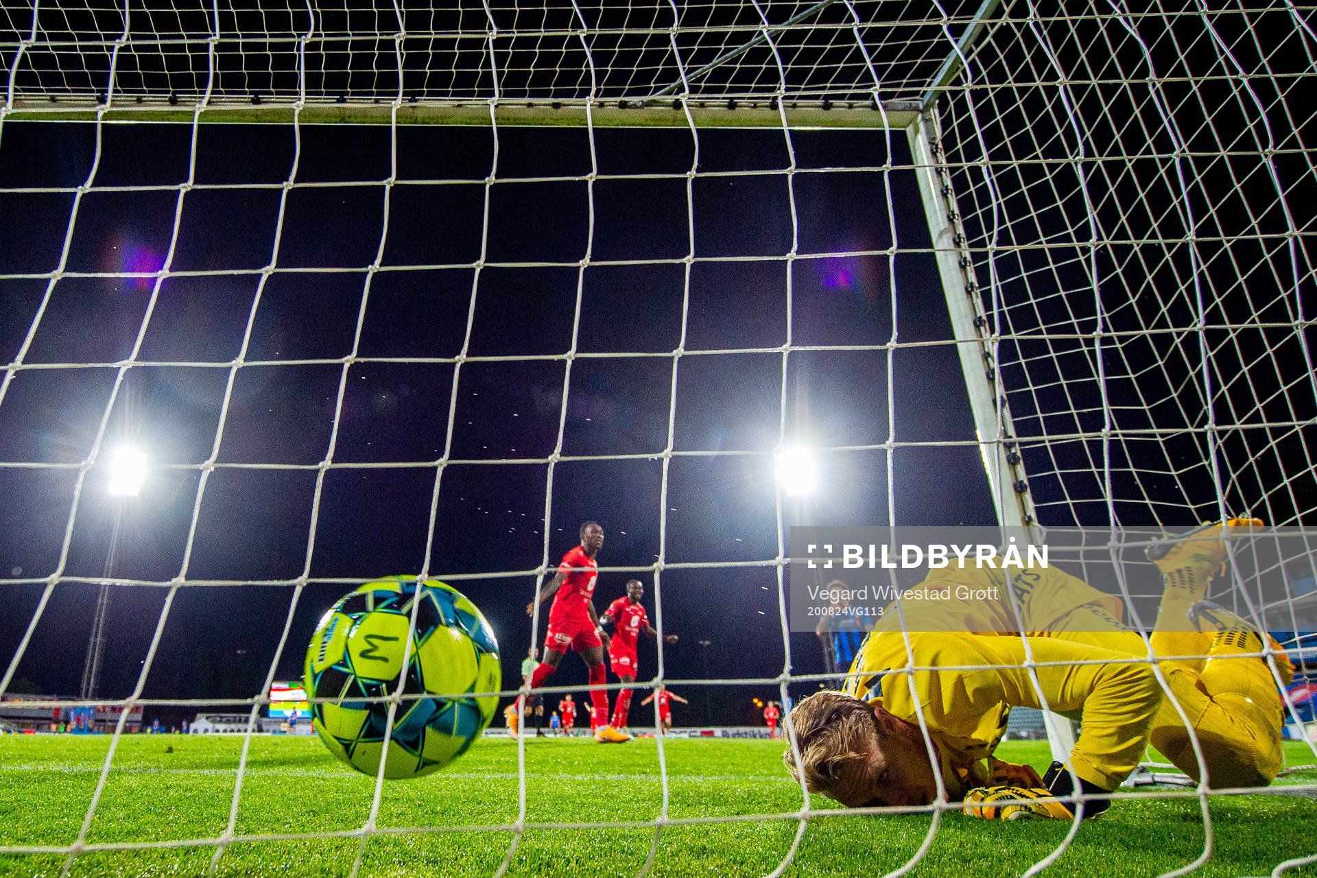 Goalkeeper Marcus Sandberg of Stabæk