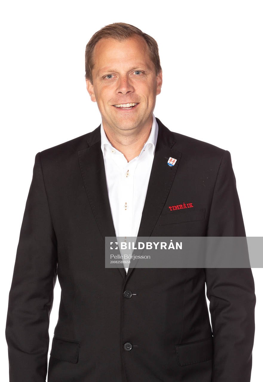 Timrås klubbchef Jonas Torines