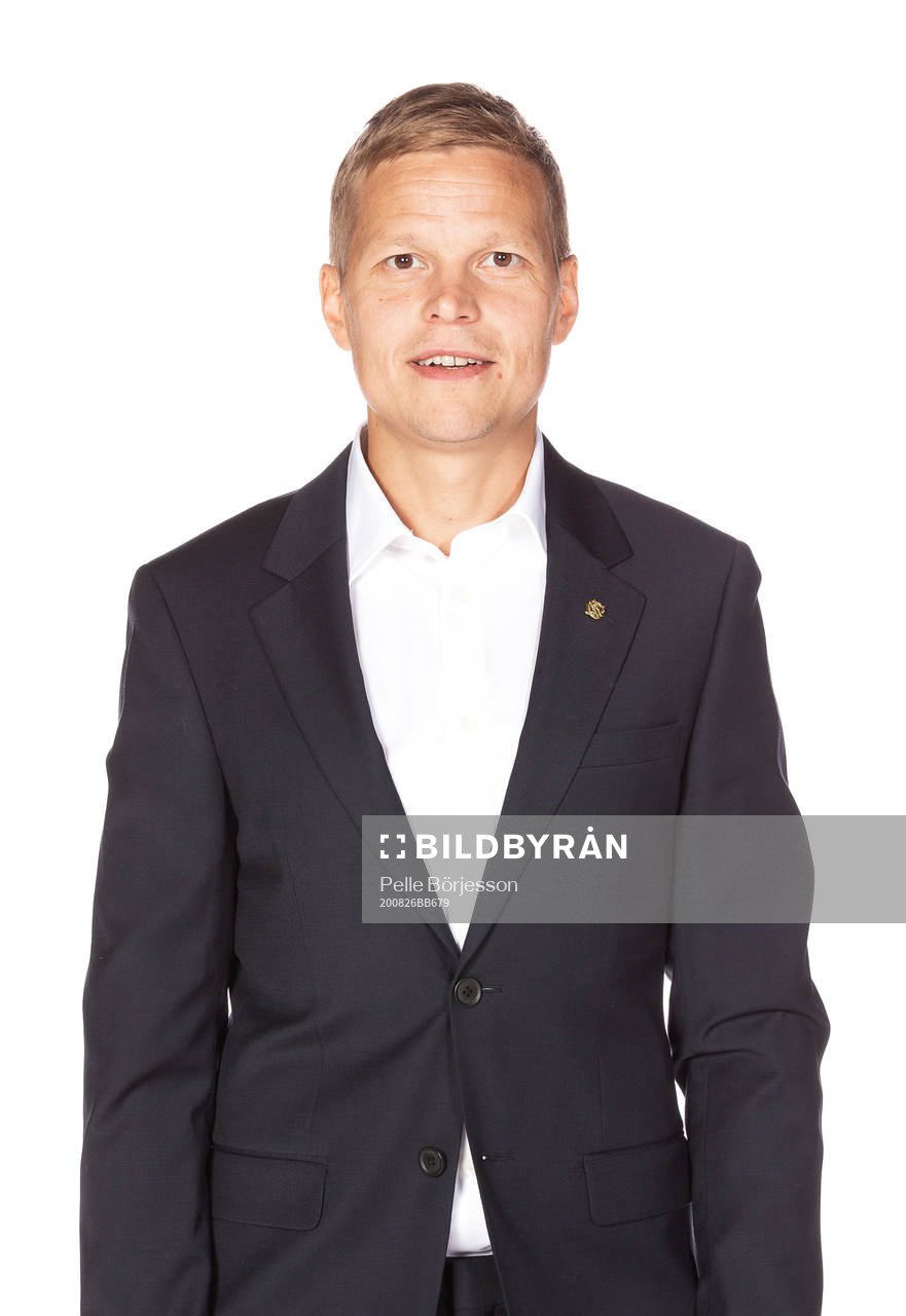 Björklövens assisterande tränare Robert Lahti