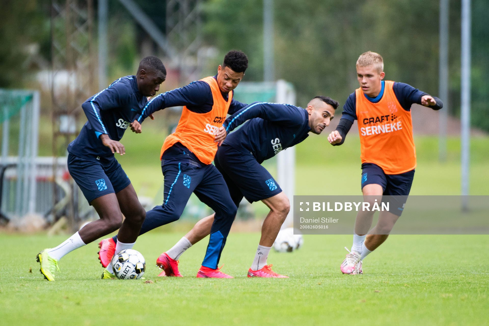 Yahya Kalley, Tobias Sana, Sarbon Abraham och Isak