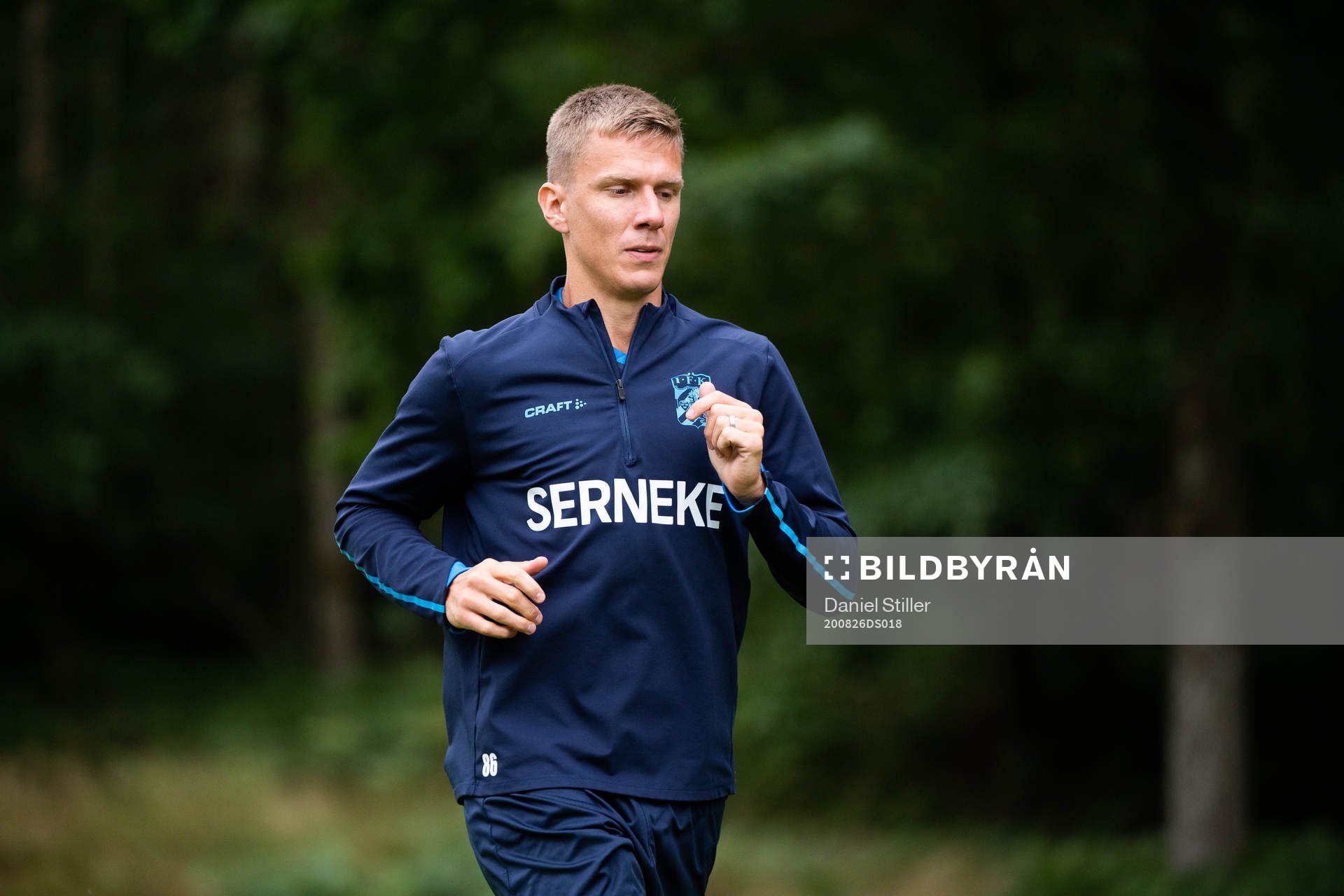 Pontus Wernbloom tränar med IFK Göteborg