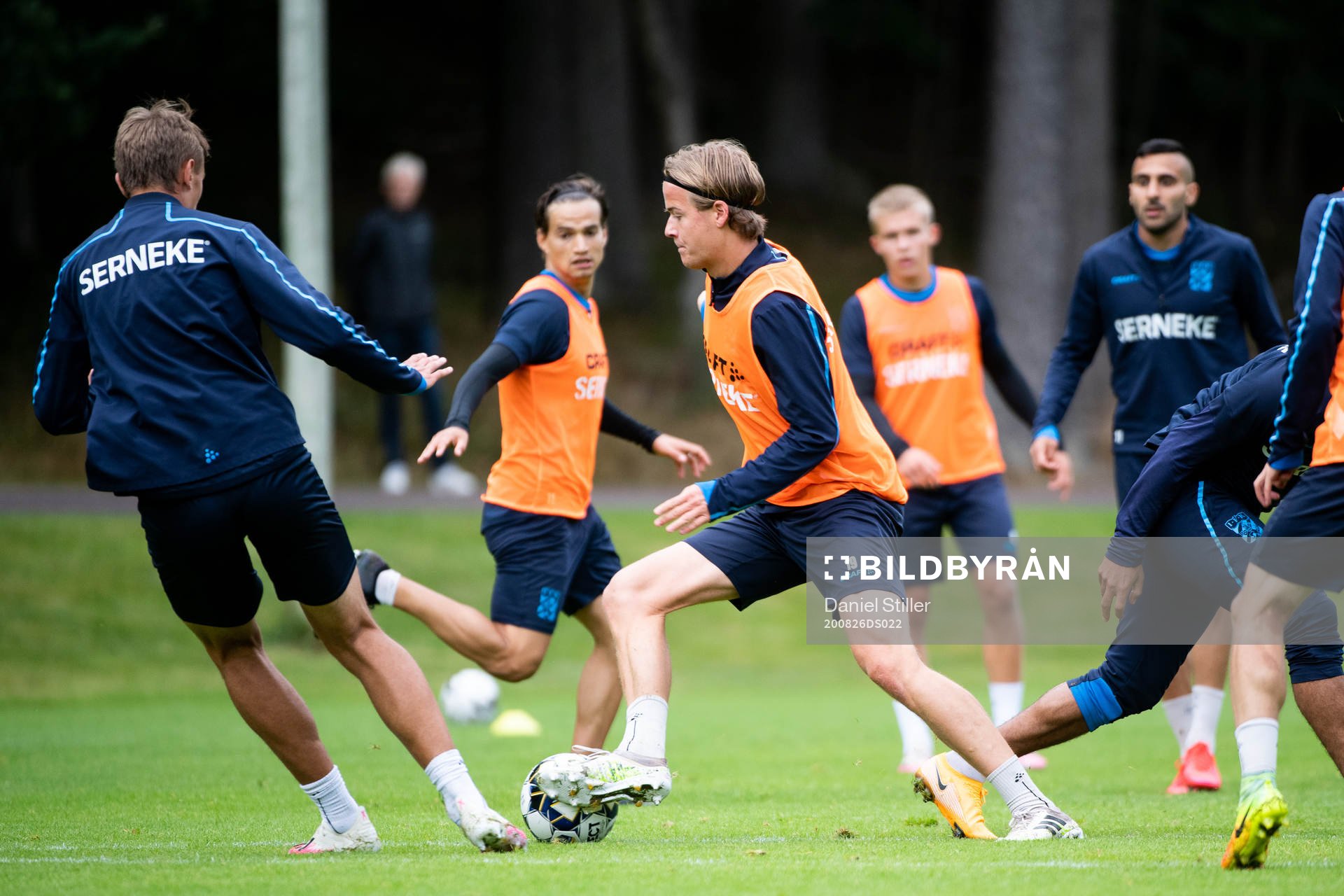 August Erlingmark tränar med IFK Göteborg