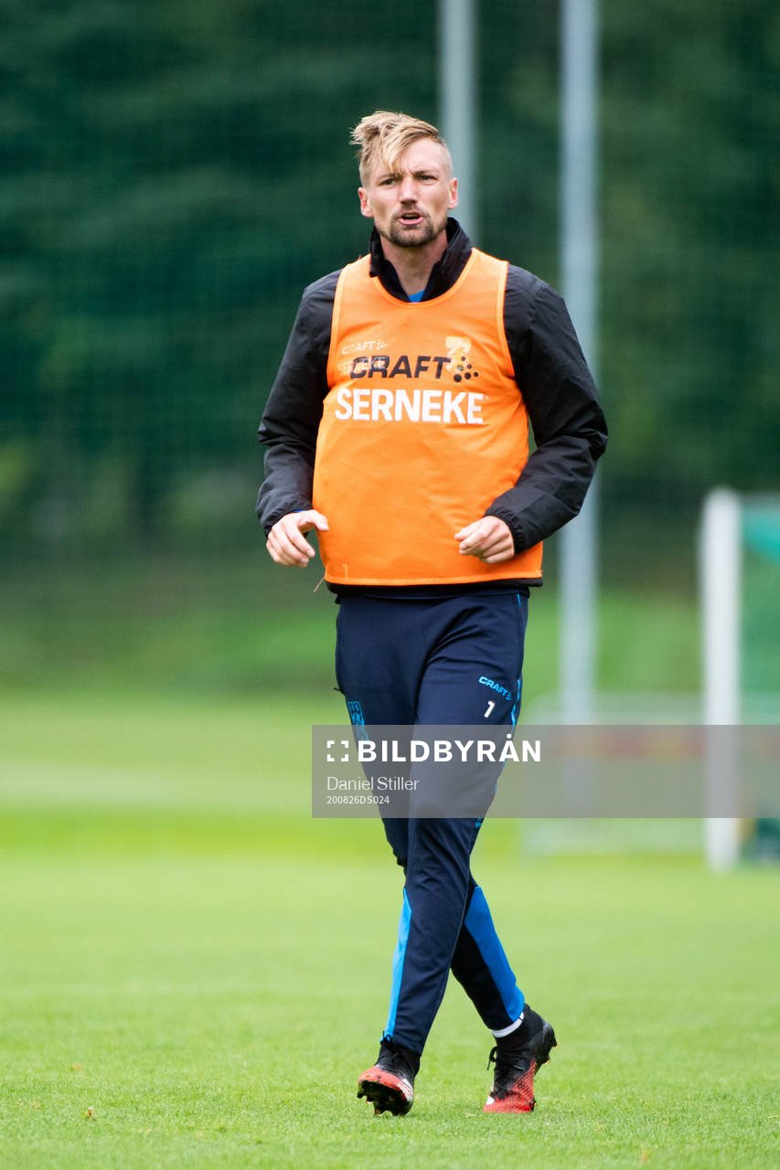 Sebastian Eriksson tränar med IFK Göteborg