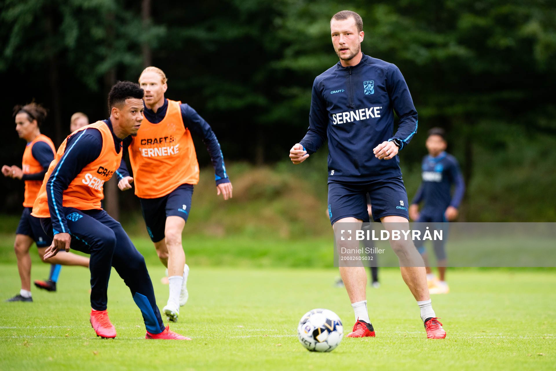 Tobias Sana och Jakob Johansson tränar med IFK Göteborg