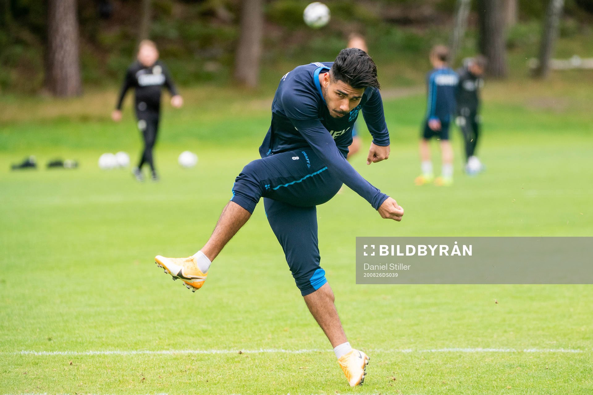 Hosam Aiesh tränar med IFK Göteborg