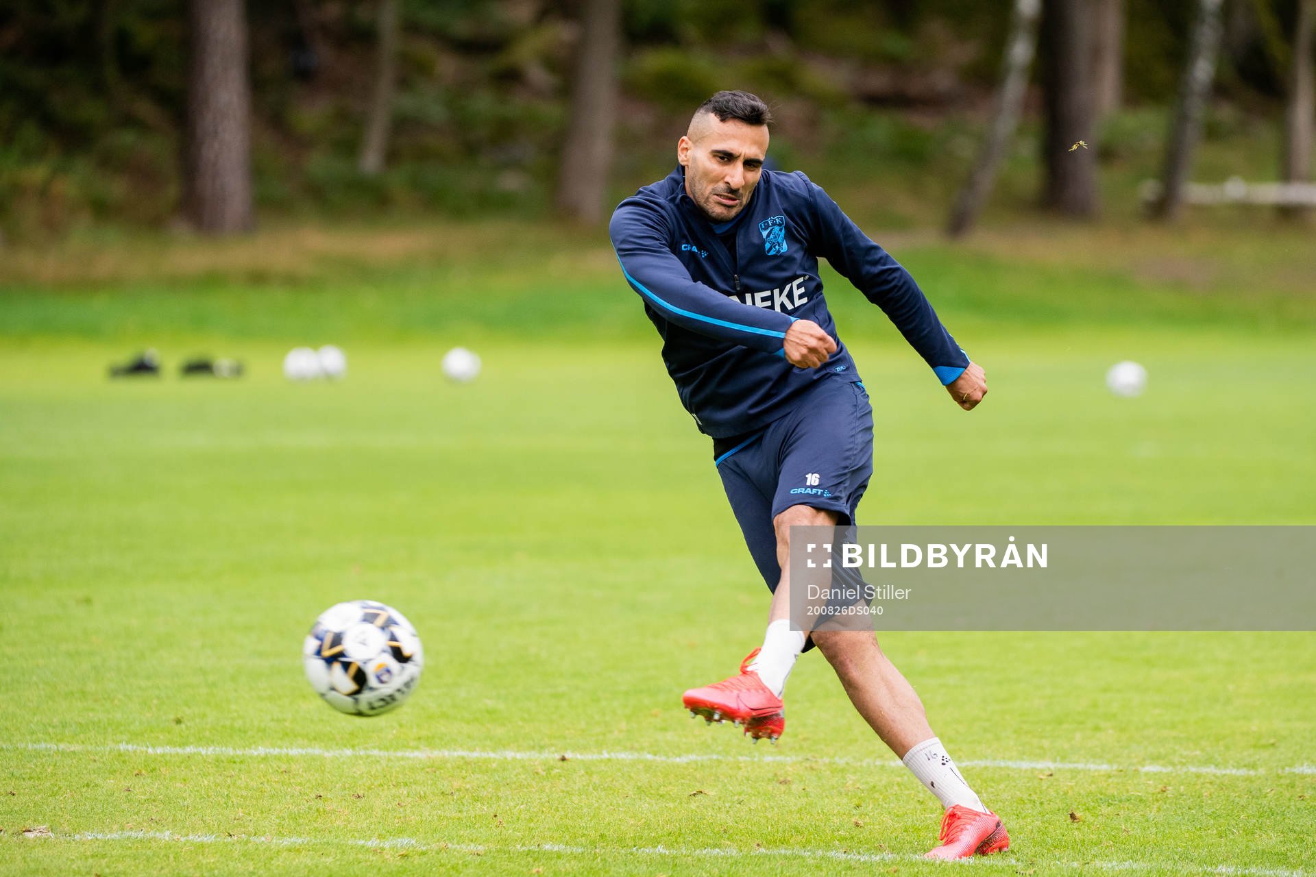 Sargon Abraham tränar med IFK Göteborg