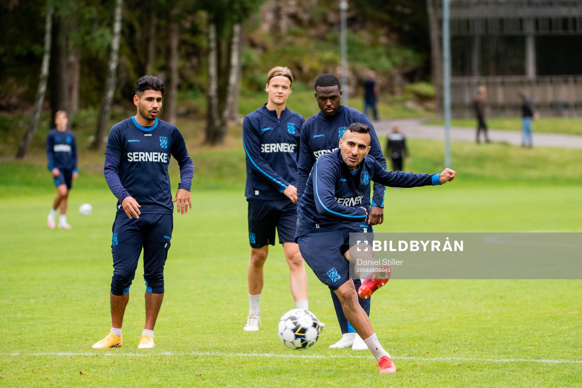 Hosam Aiesh, August Erlingmark, Christian Kouakou och