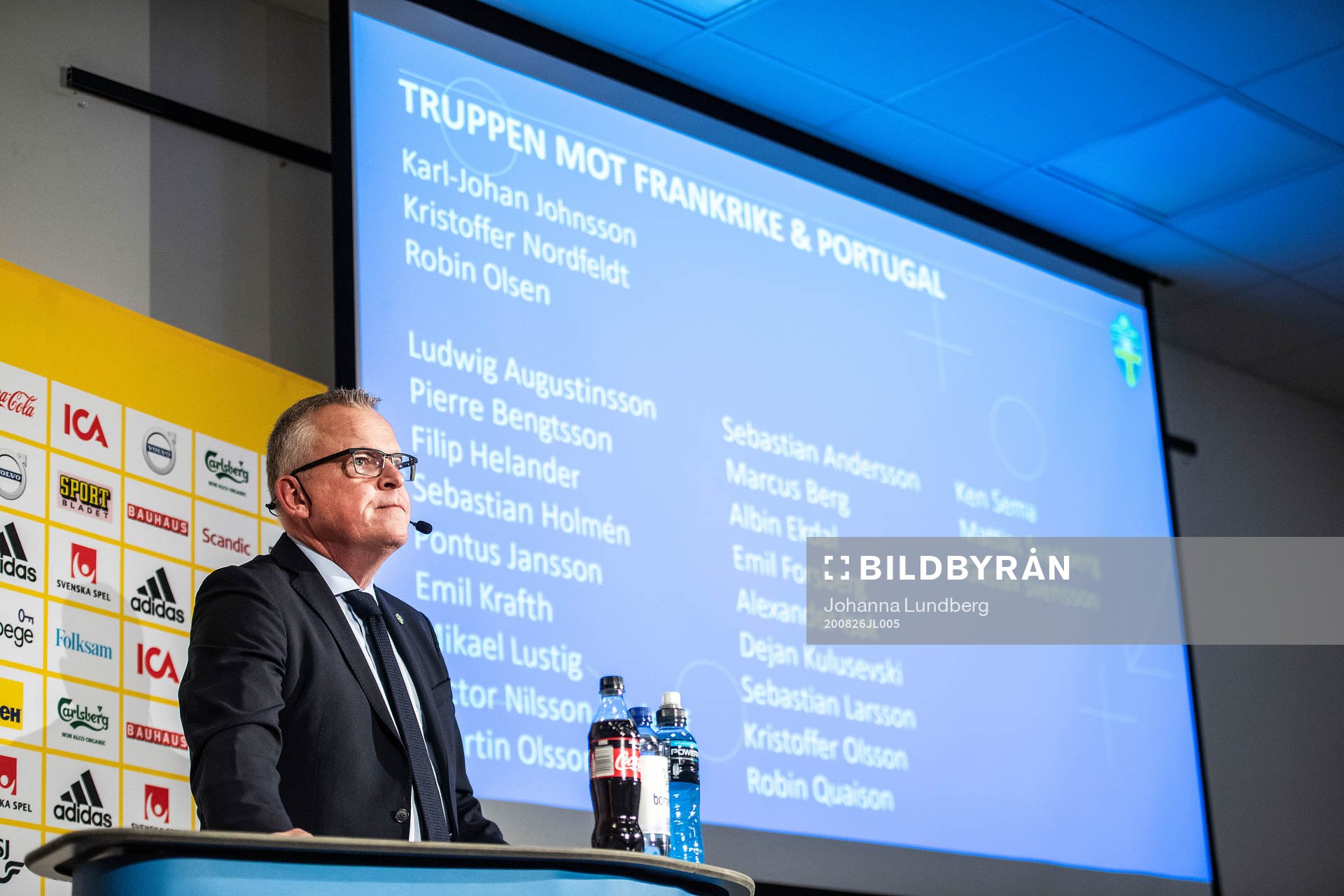 Head coach Janne Andersson