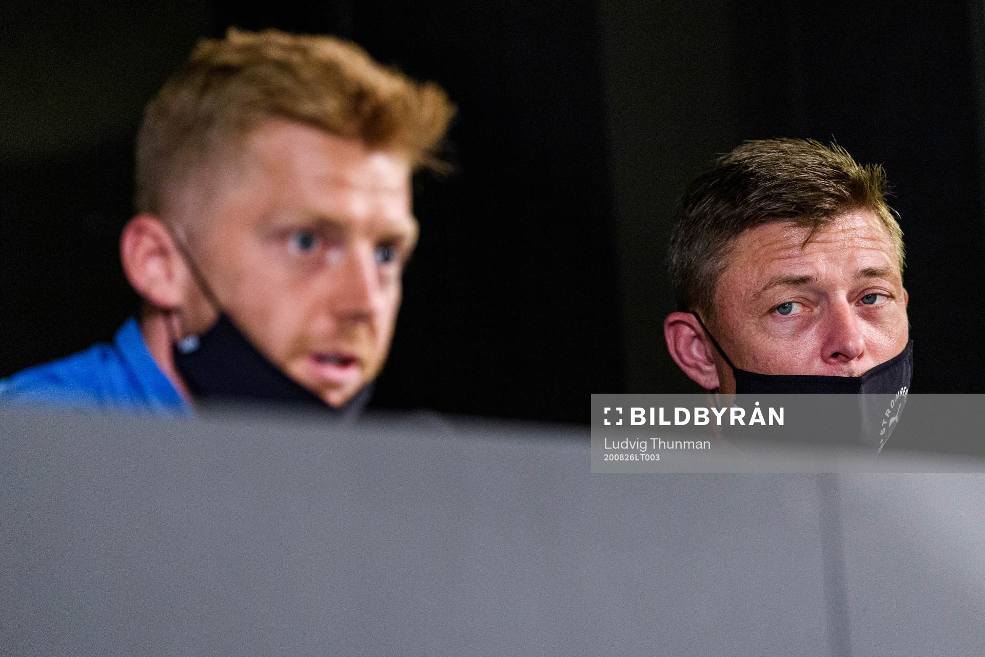 Anders Christiansen and head coach Jon Dahl Tomasson