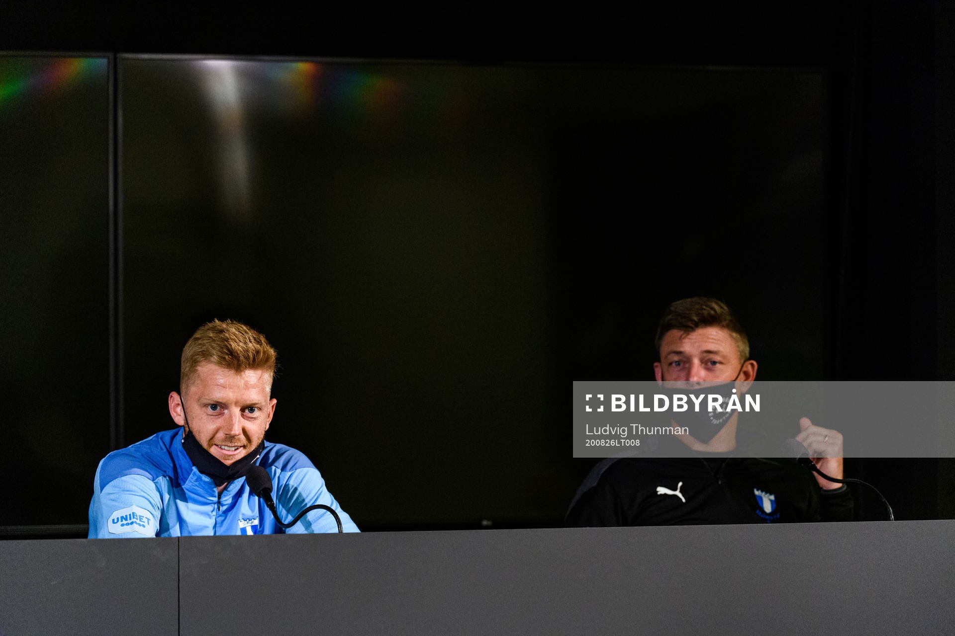 Anders Christiansen and head coach Jon Dahl Tomasson
