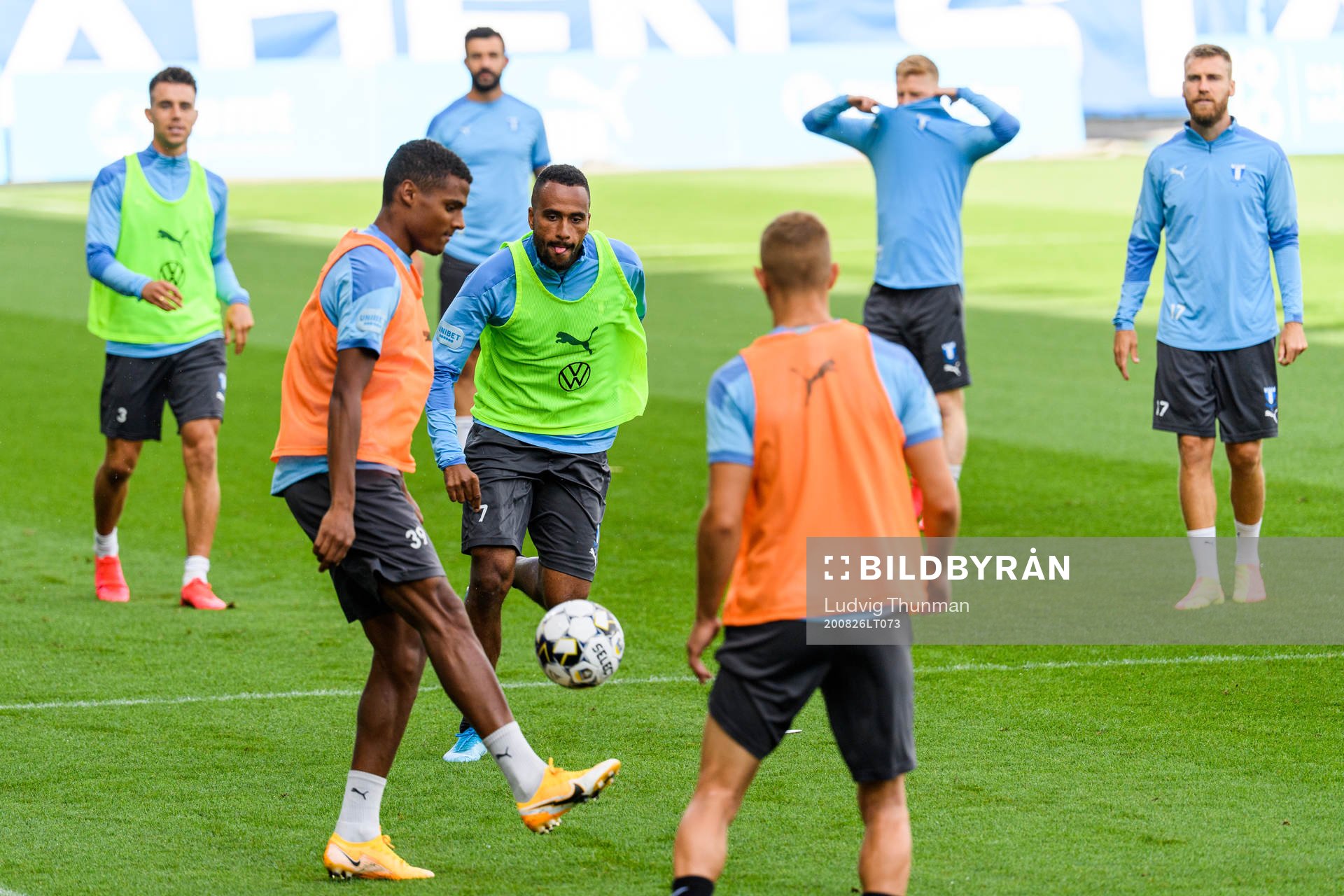 Amin Sarr, Isaac Kiese Thelin and Anders Christiansen