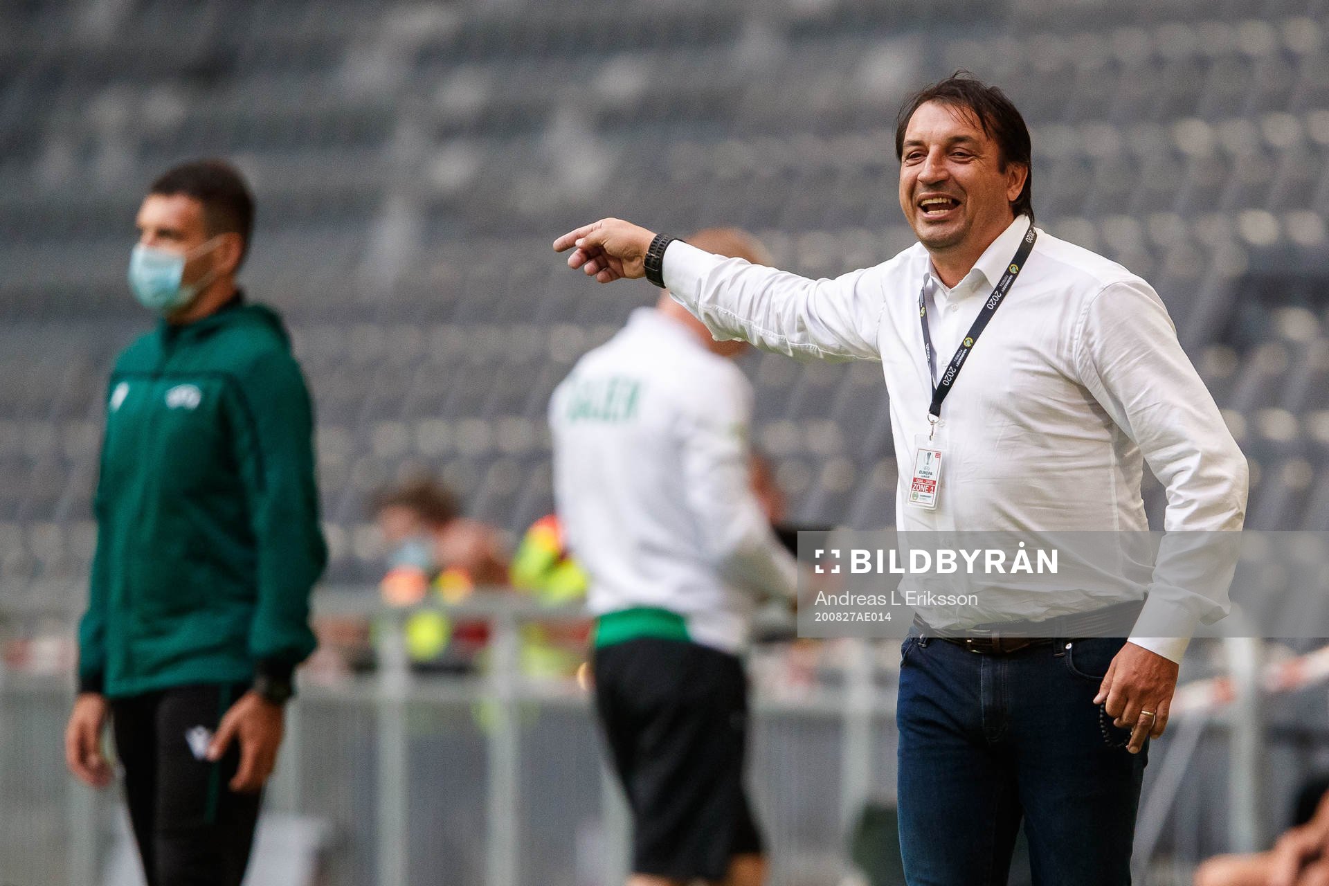 Zsolt Hornyak, head coach of Puskas