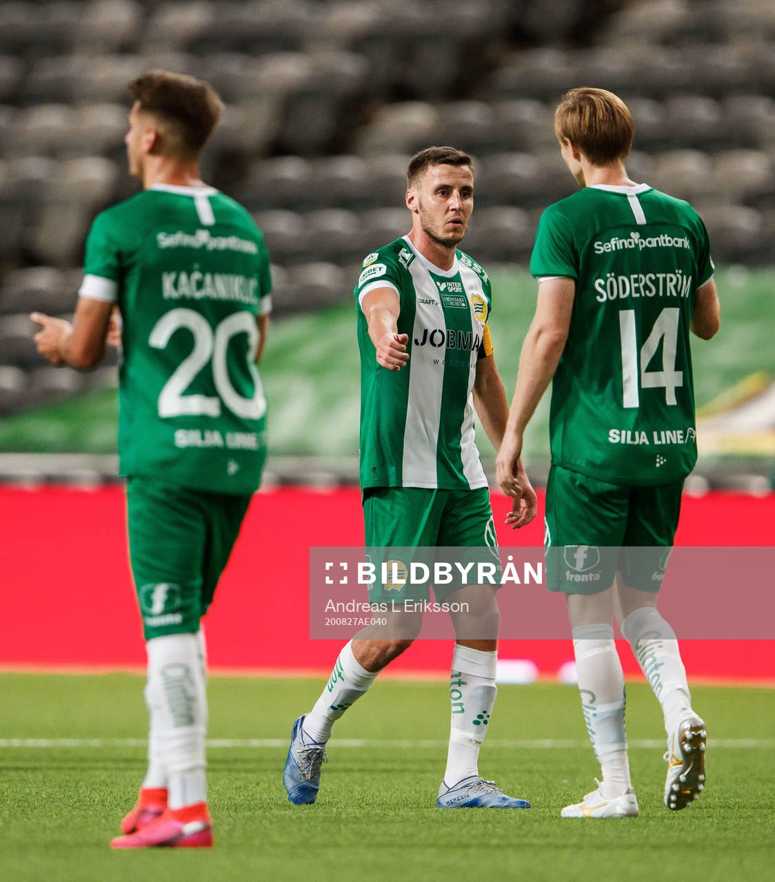 Alexander Kacaniklic, Jeppe Andersen and Tim Söderström