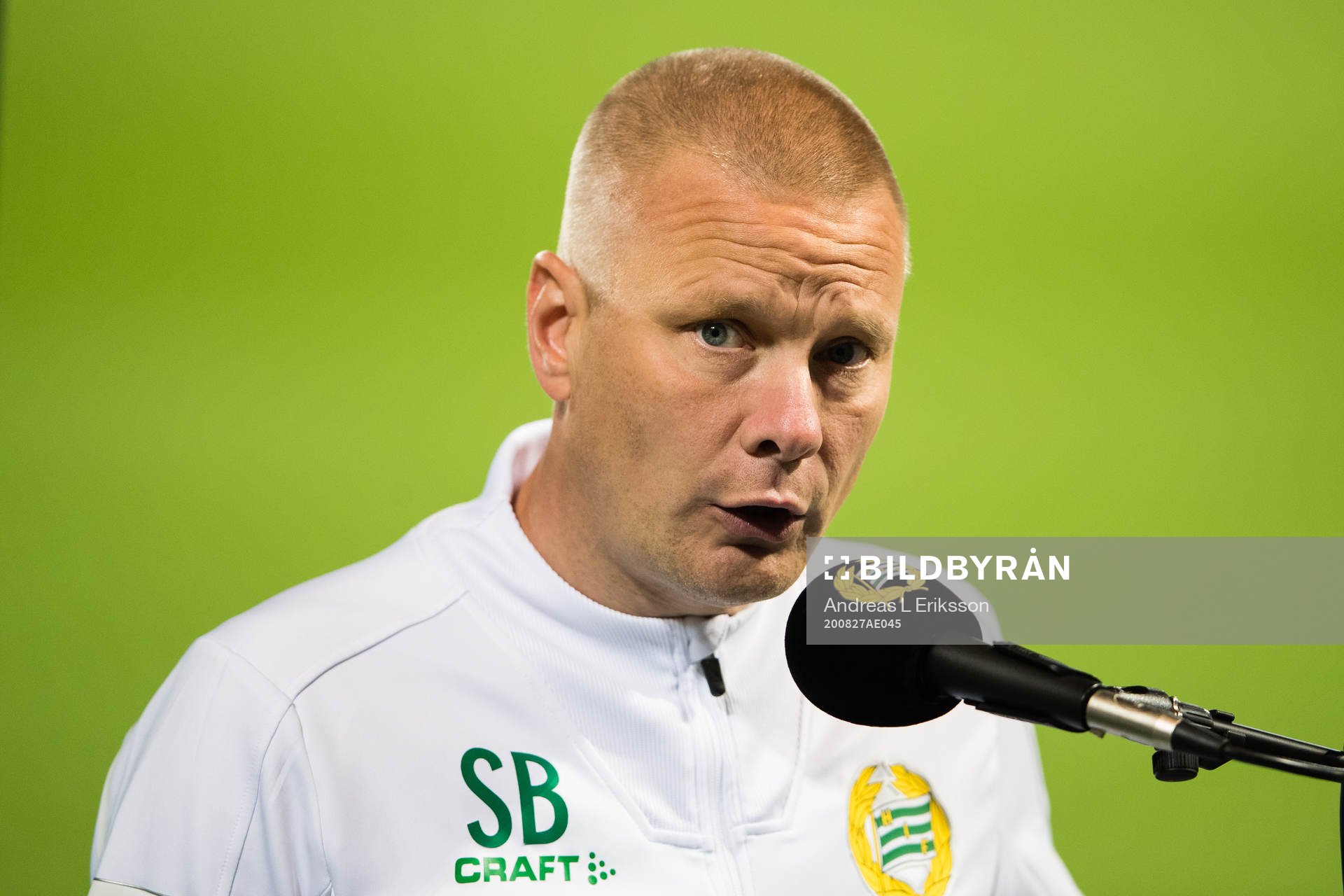 Stefan Billborn, head coach  of Hammarby