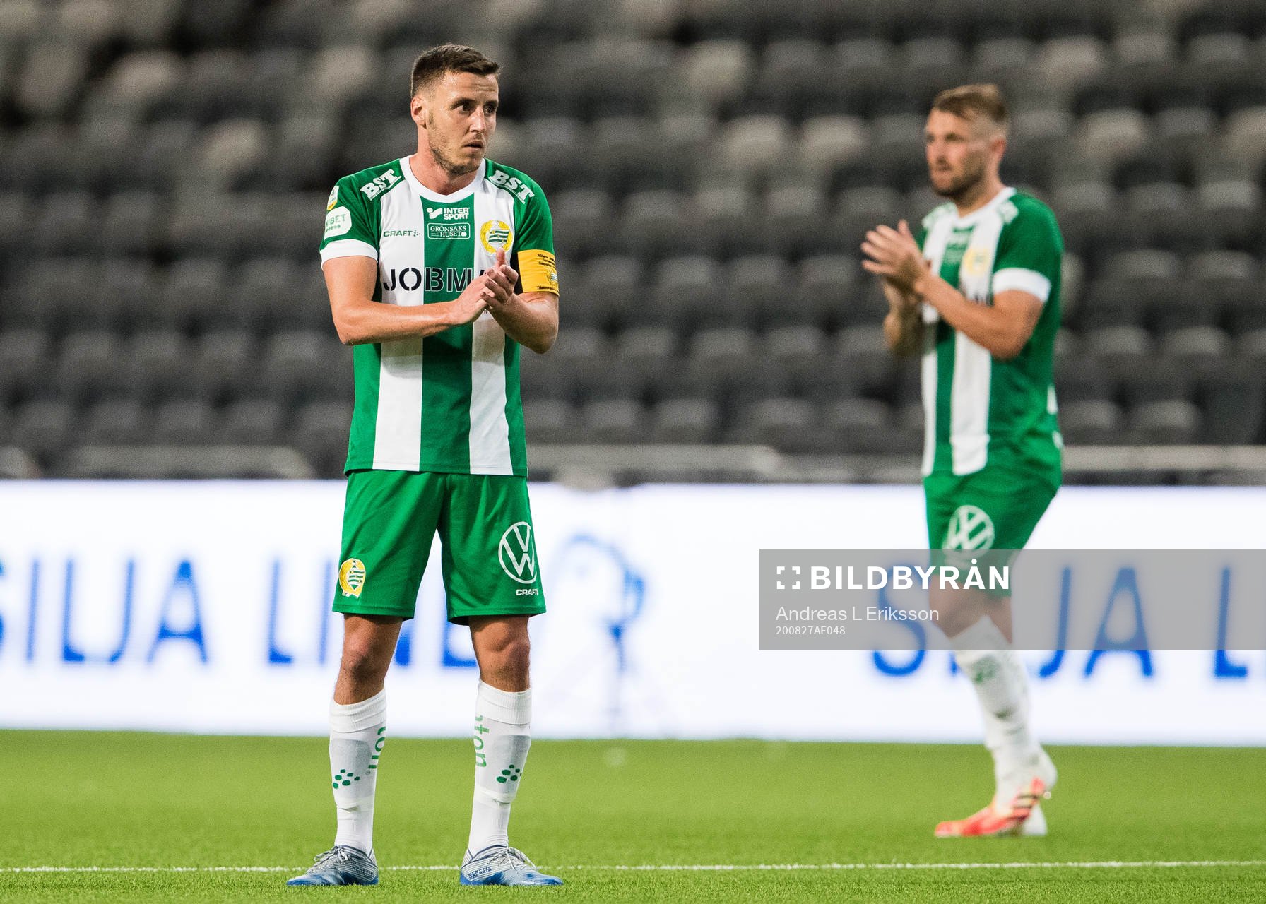 Jeppe Andersen and Mads Fenger Nielsen of Hammarby