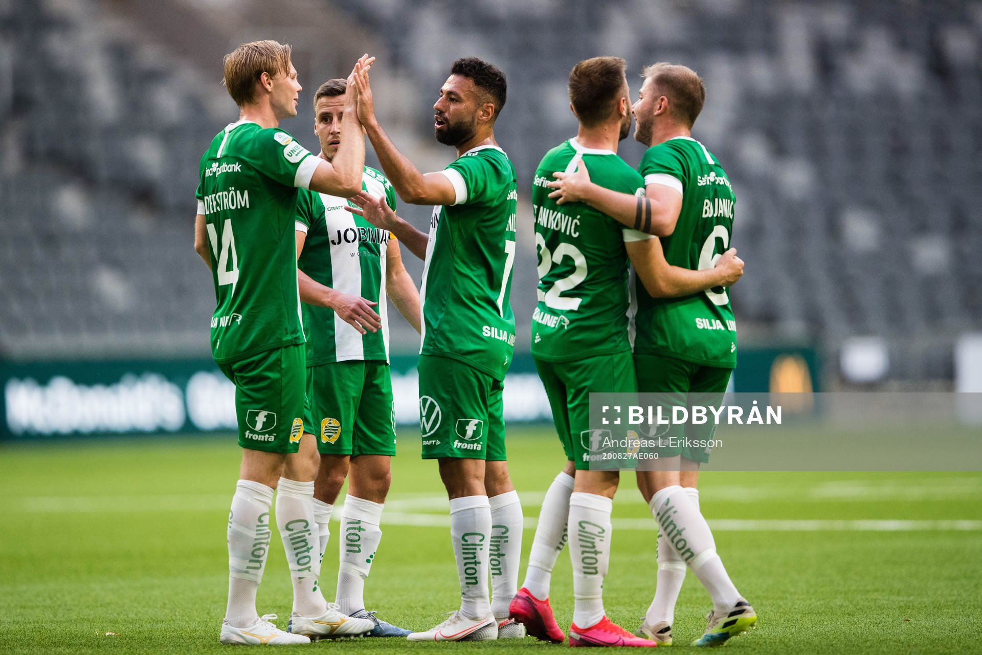 Tim Söderström, Imad Khalili, Muamer Tankovic and Darijan