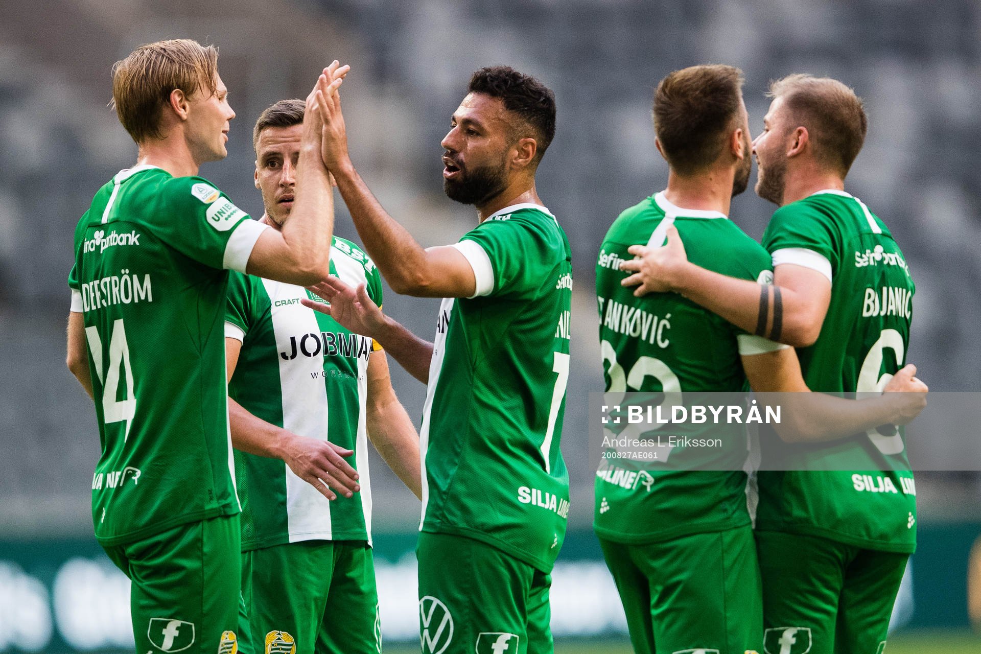 Tim Söderström, Imad Khalili, Muamer Tankovic and Darijan