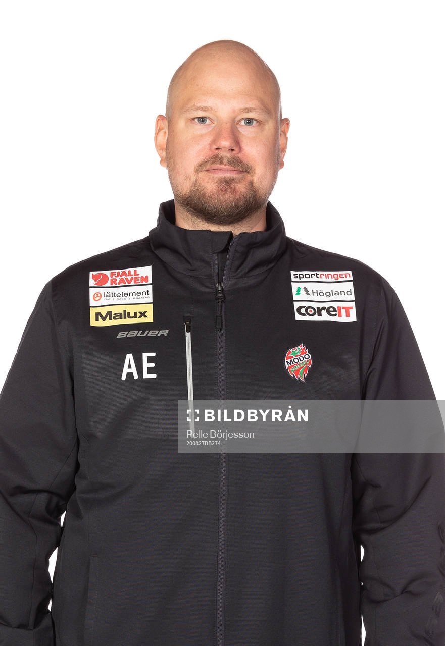 Modos målvaktstränare Andreas Eriksson