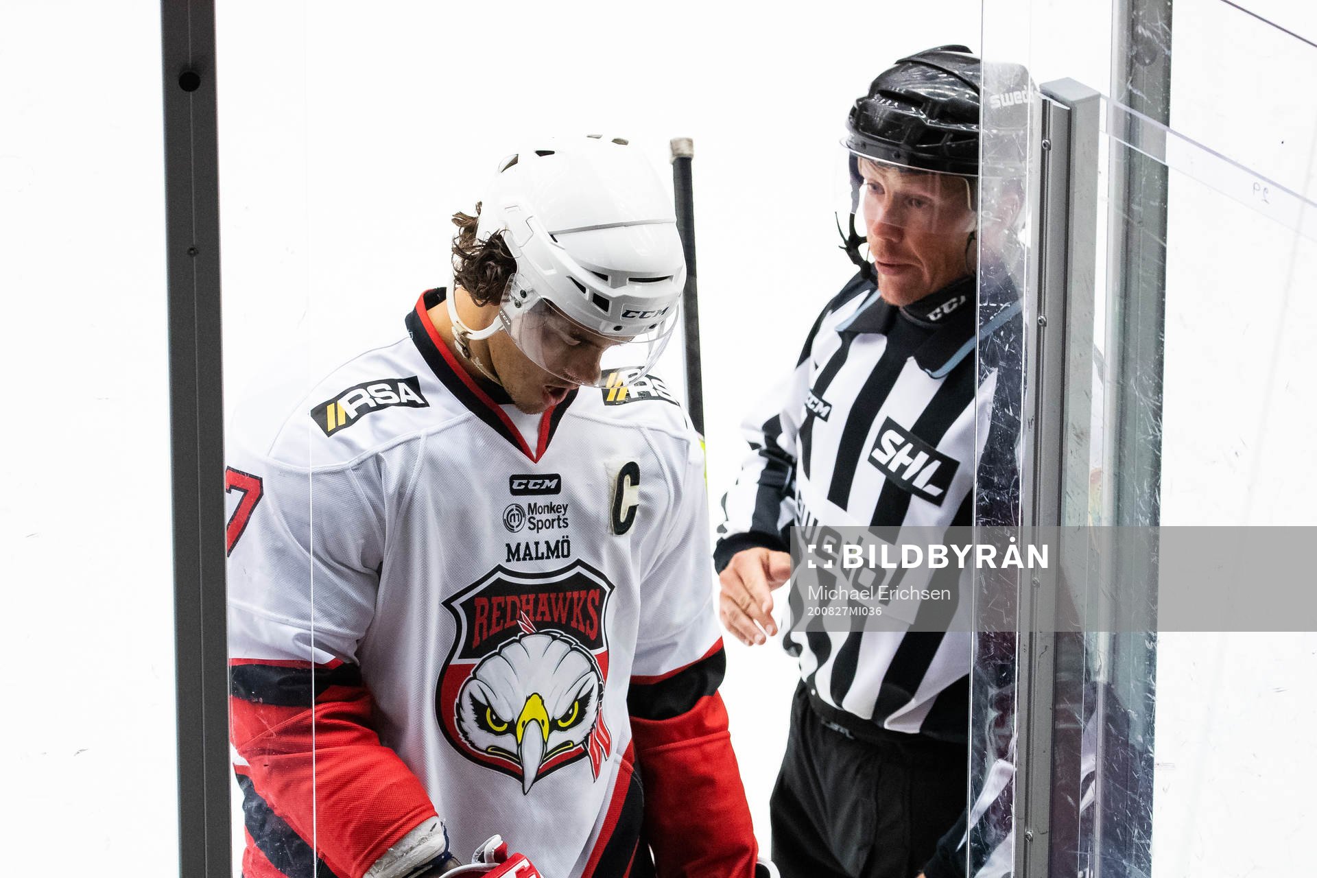 Malmö Redhawks Oliver Lauridsen får lämna isen