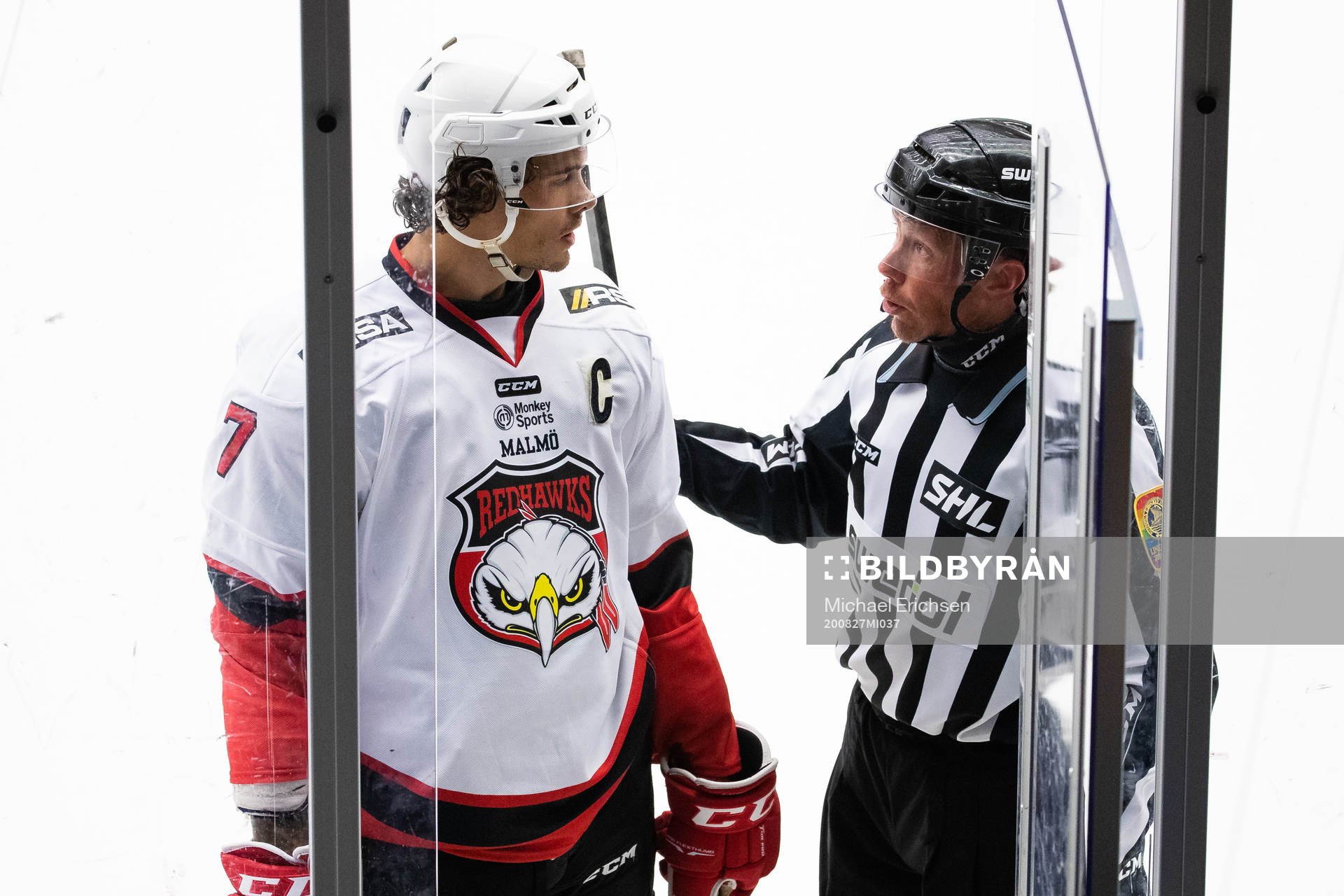 Malmö Redhawks Oliver Lauridsen får lämna isen