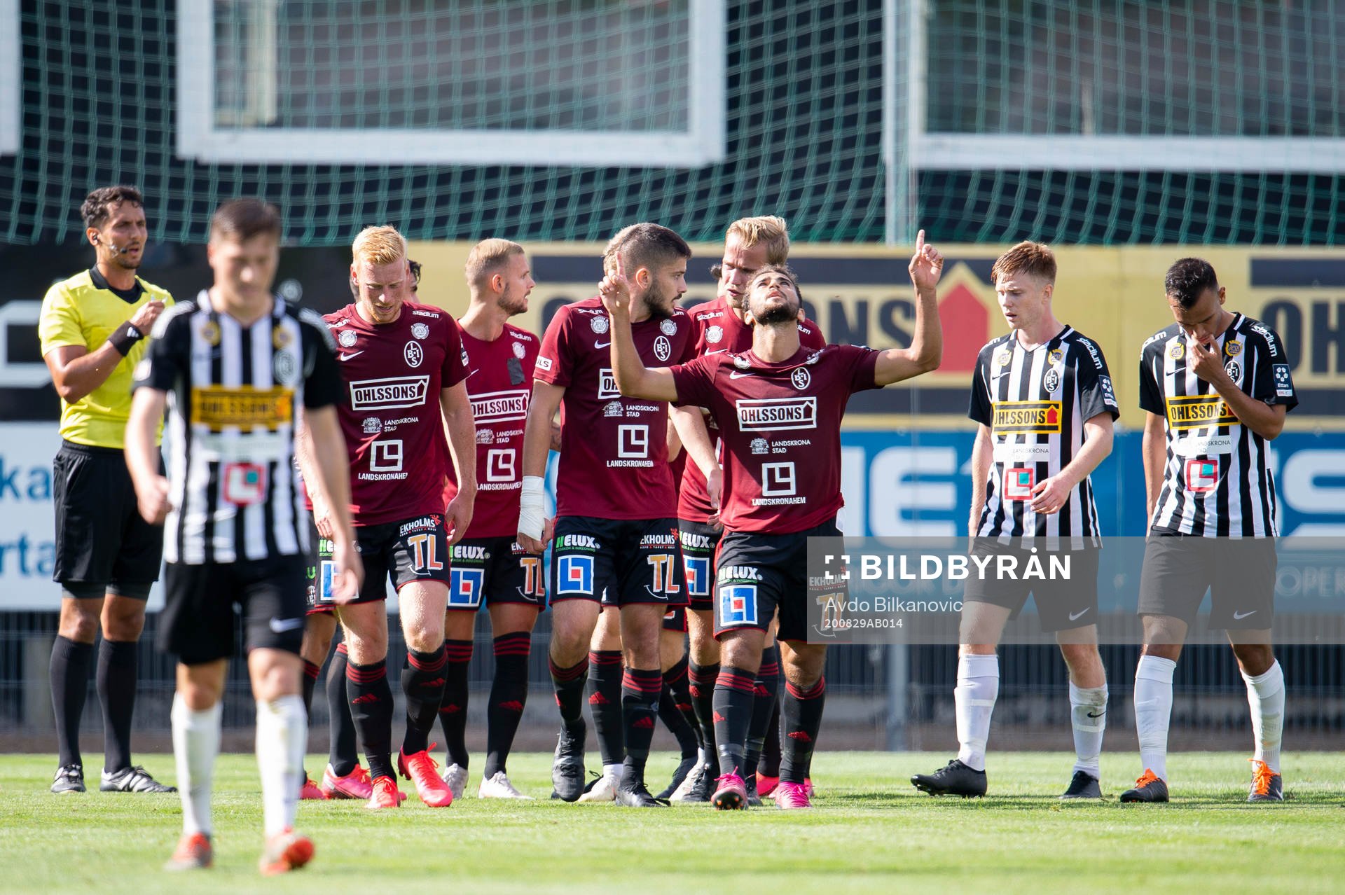 Assyriska Tarek Alnator jublar