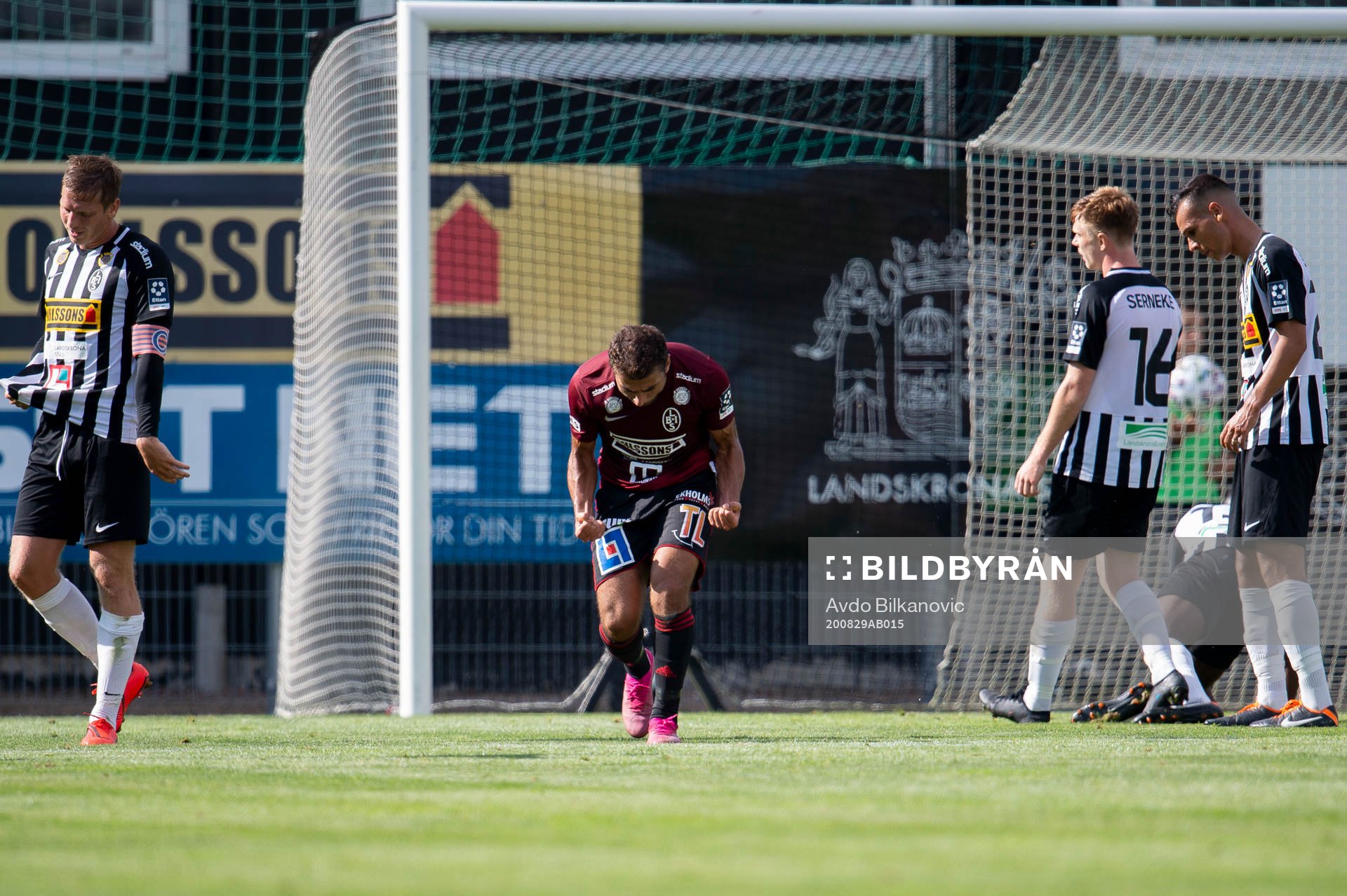 Assyriska Tarek Alnator jublar