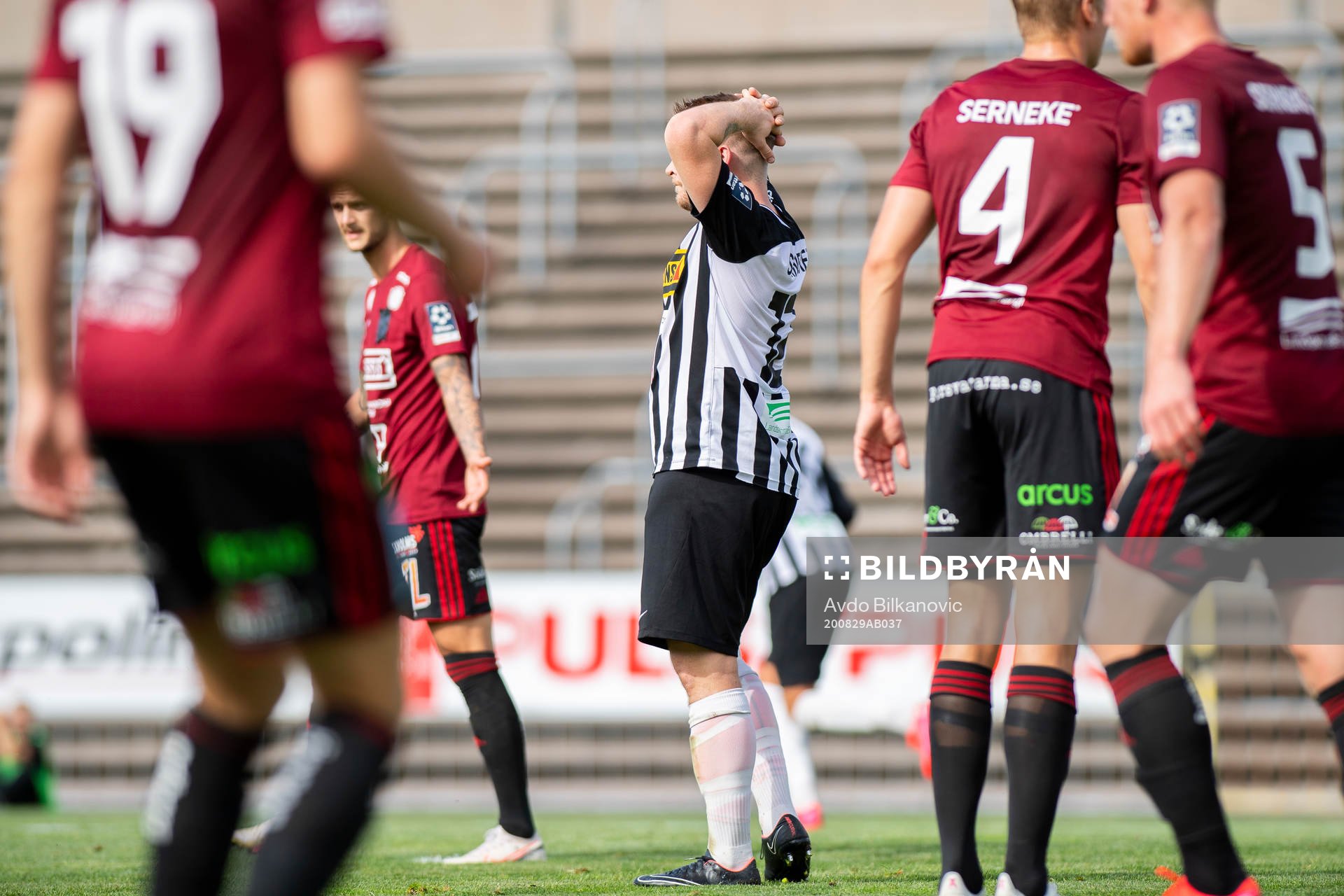 Landskronas Niklas Nielsen deppar