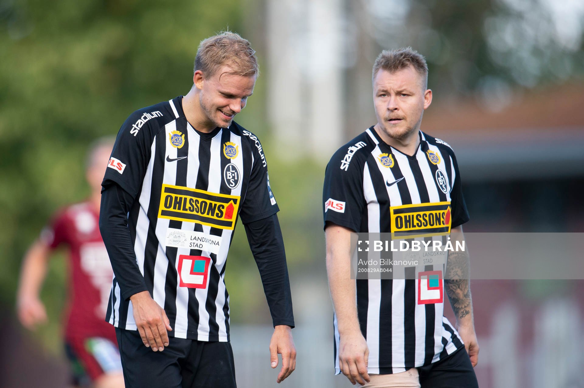 Landskronas Jonathan Asp och Niklas Nielsen