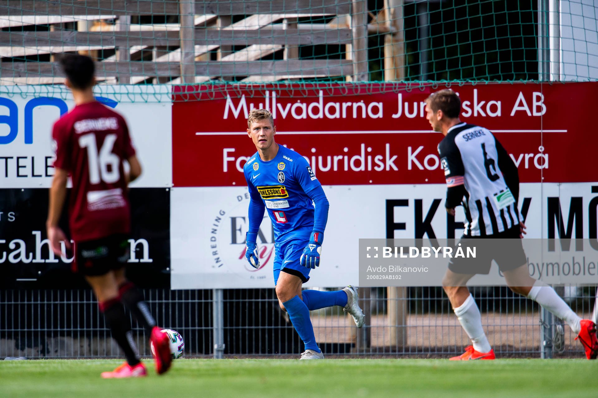 Landskronas målvakt Philip Mårtensson