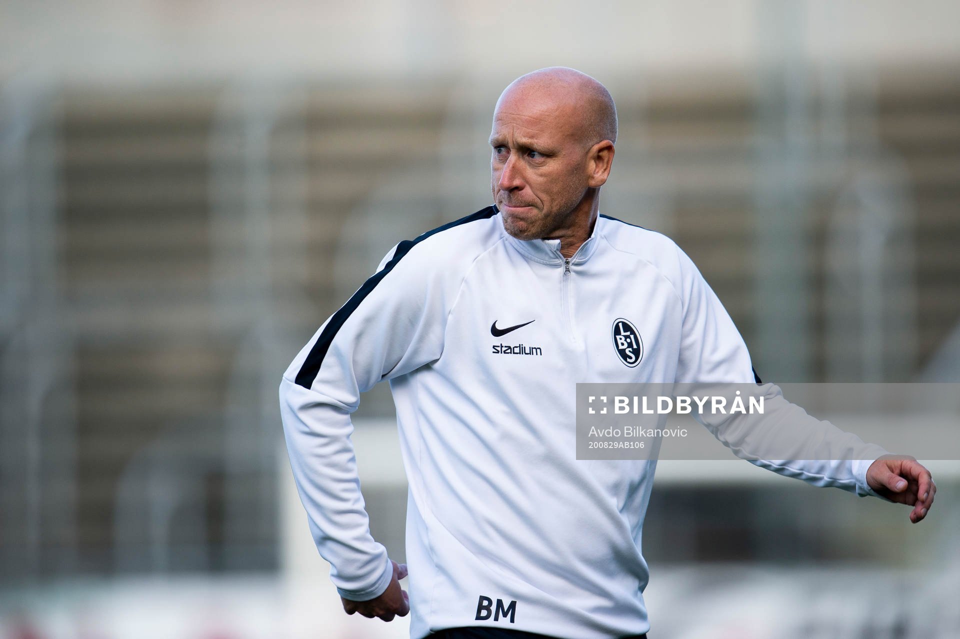 Landskronas tränare Billy Magnusson