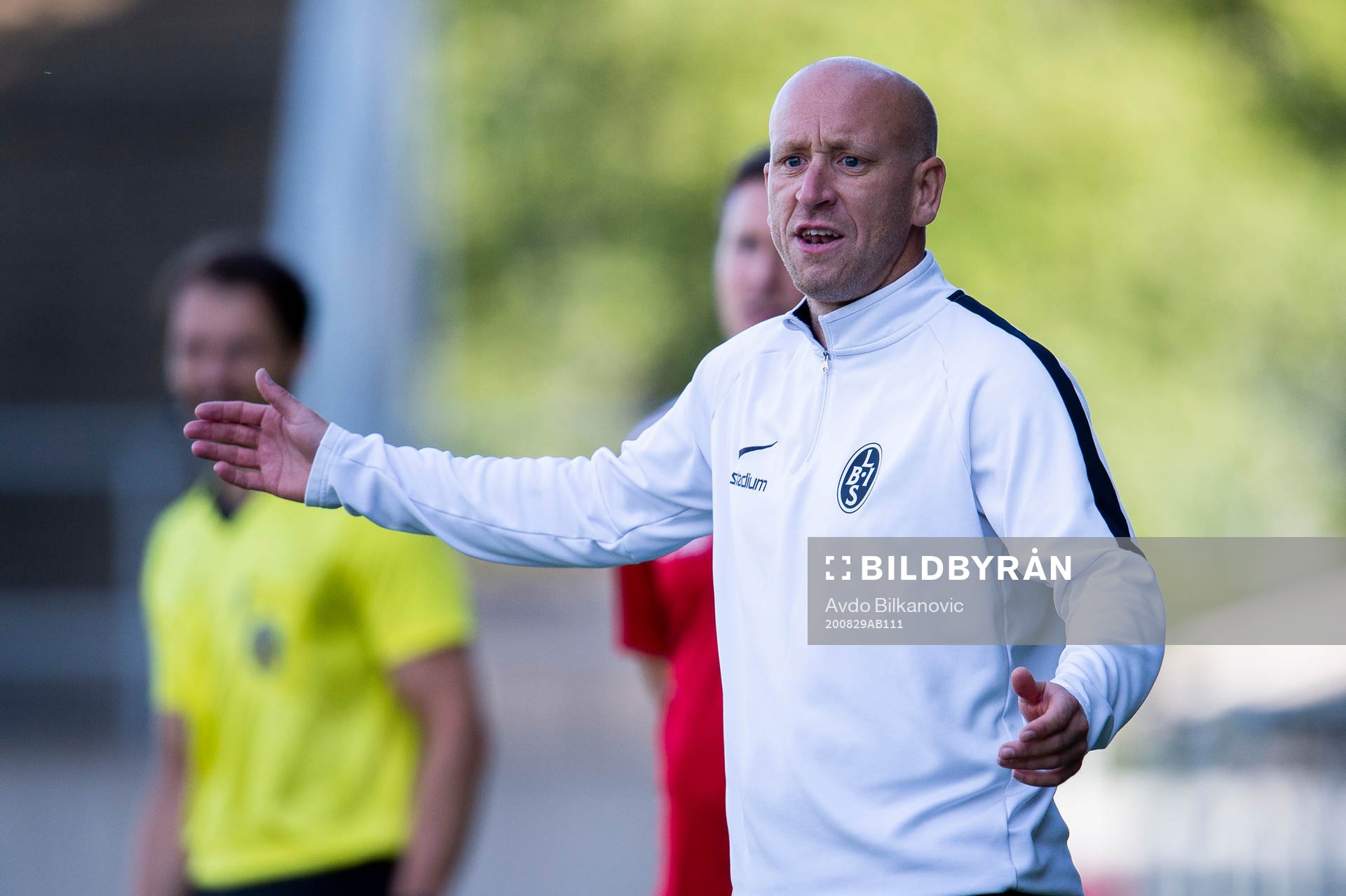 Landskronas tränare Billy Magnusson