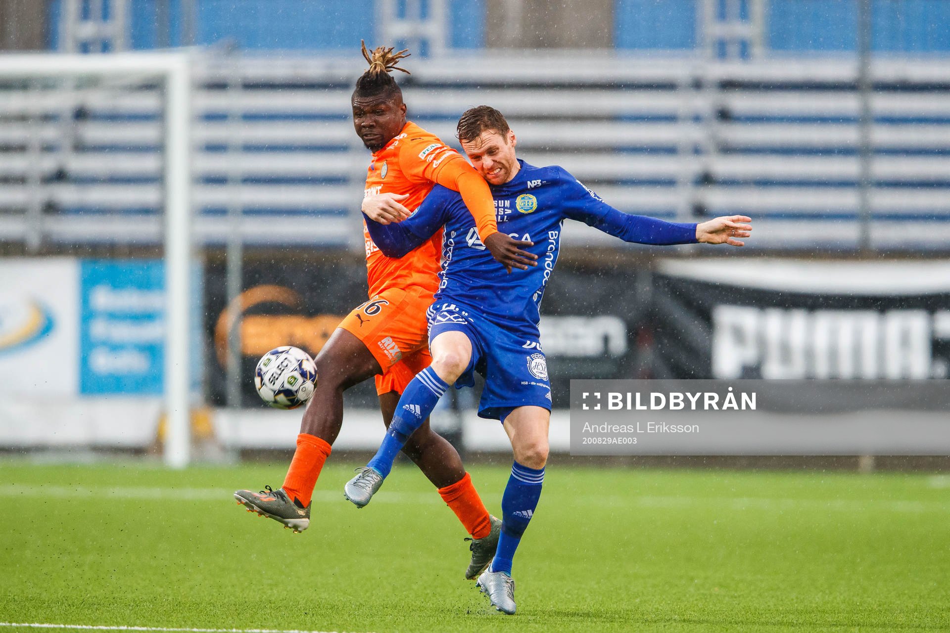 AFC Eskilstunas Onyedikachukwu Samuel Nnamani och