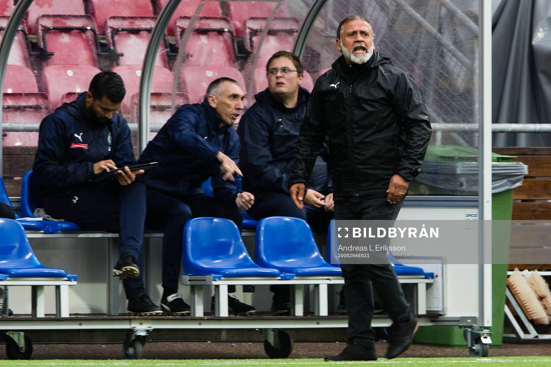 AFC Eskilstunas tränare Özcan Melkemichel