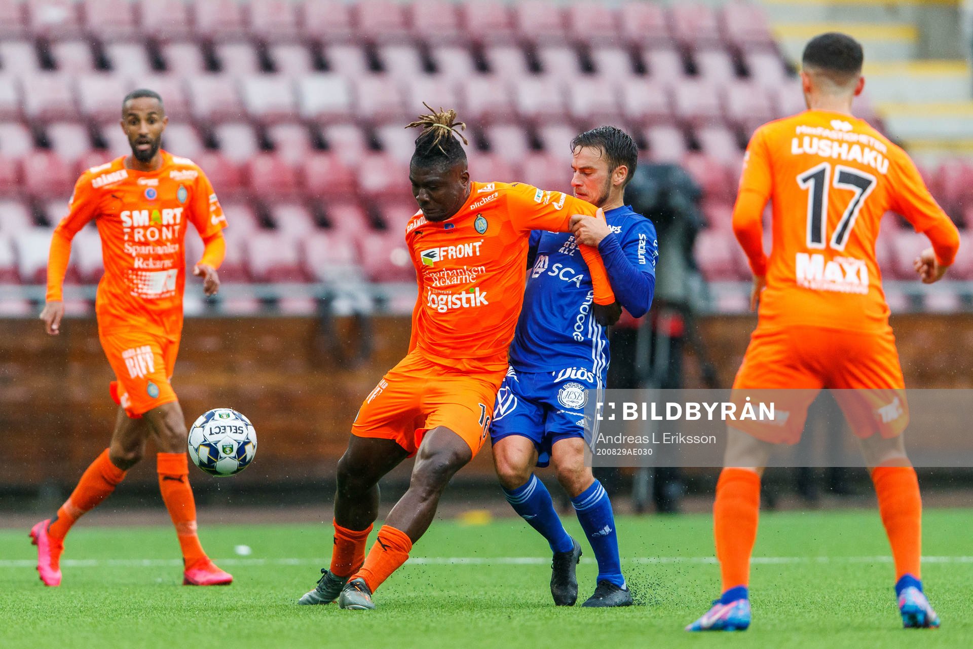 AFC Eskilstunas Onyedikachukwu Samuel Nnamani och