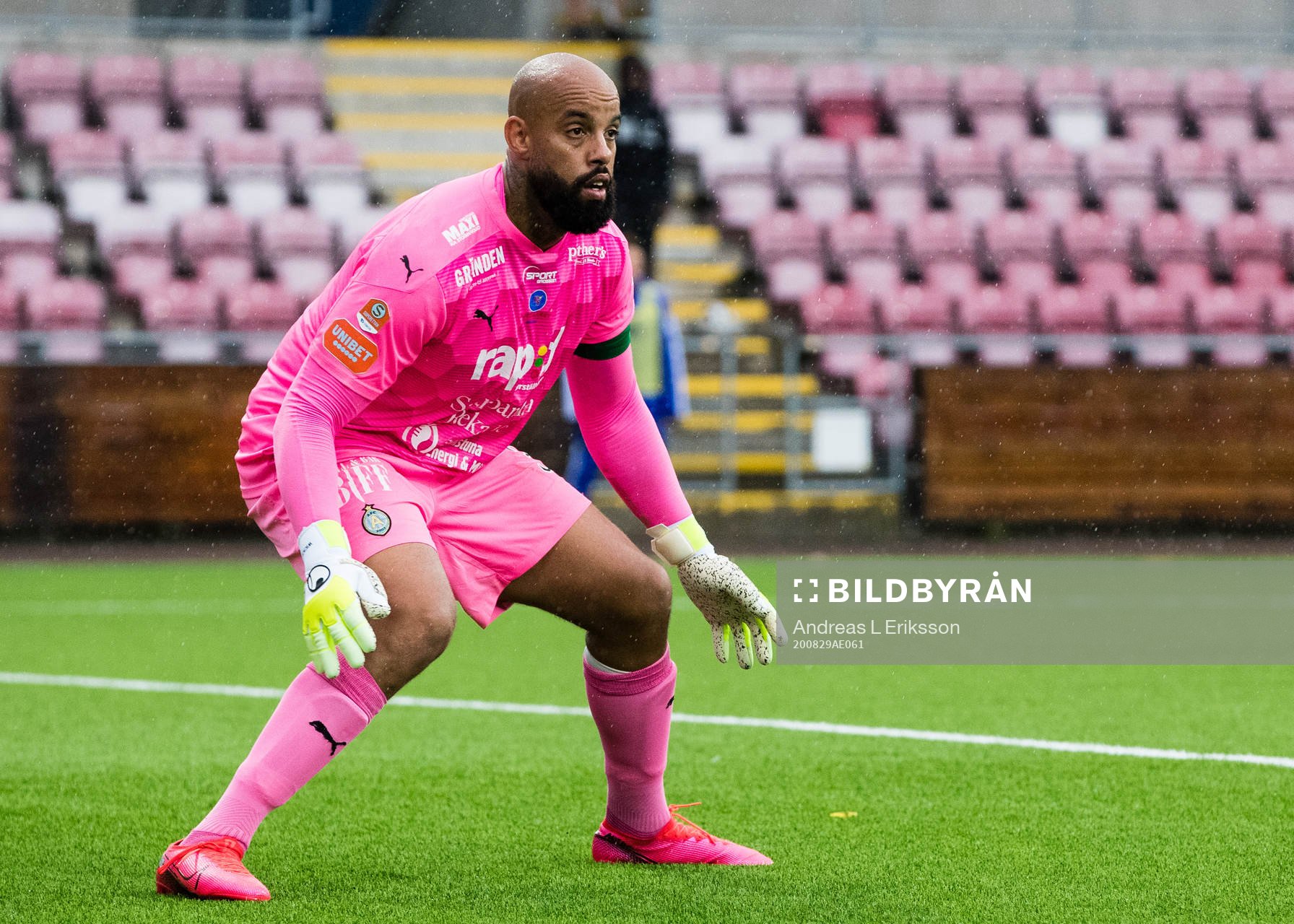 AFC Eskilstunas målvakt Joshua Wicks
