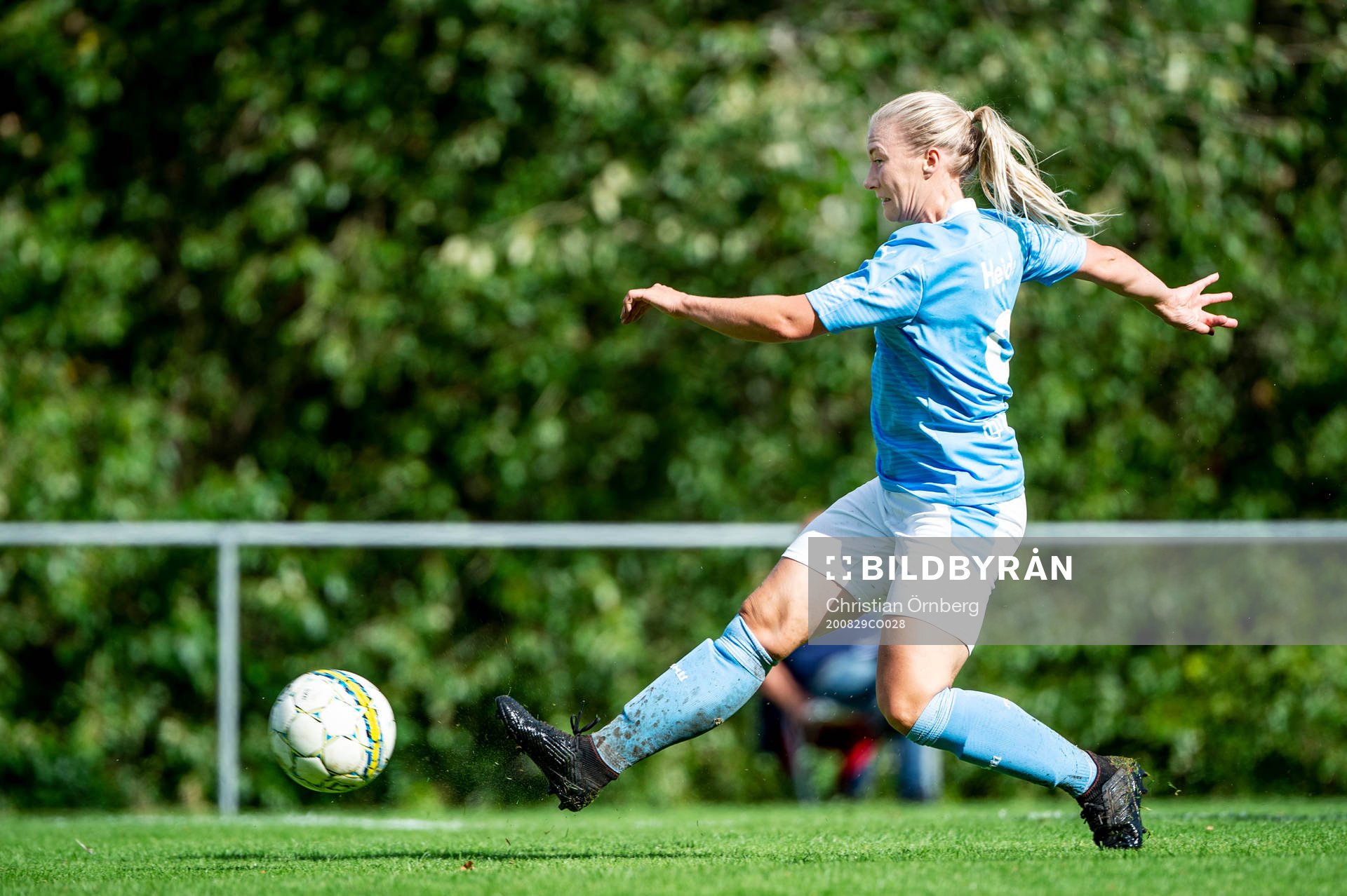 Malmö FFs Madeleine Hejde gör mål