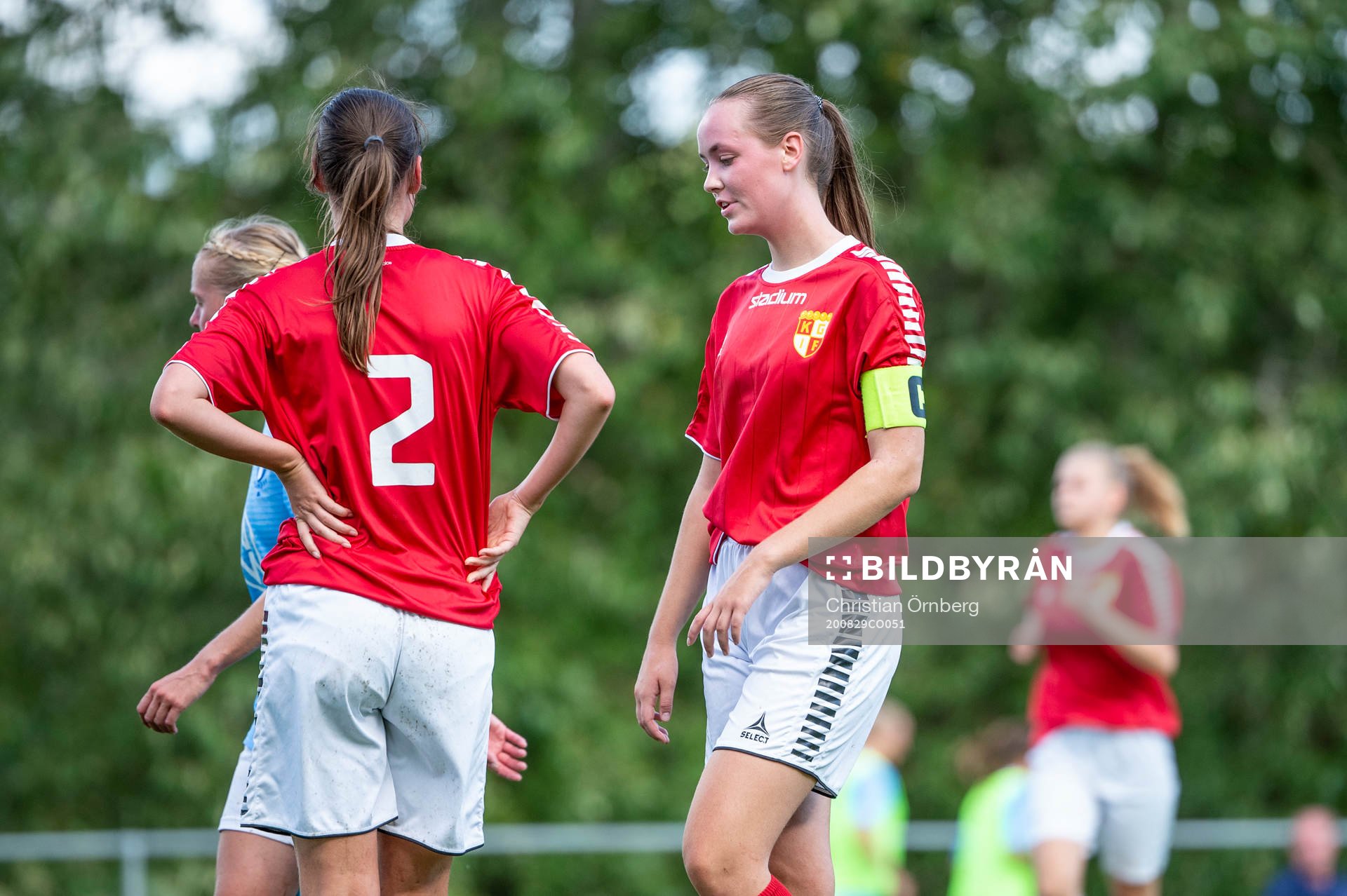 Klågerups Sofia Lindgren och Andrea Lindgren deppar