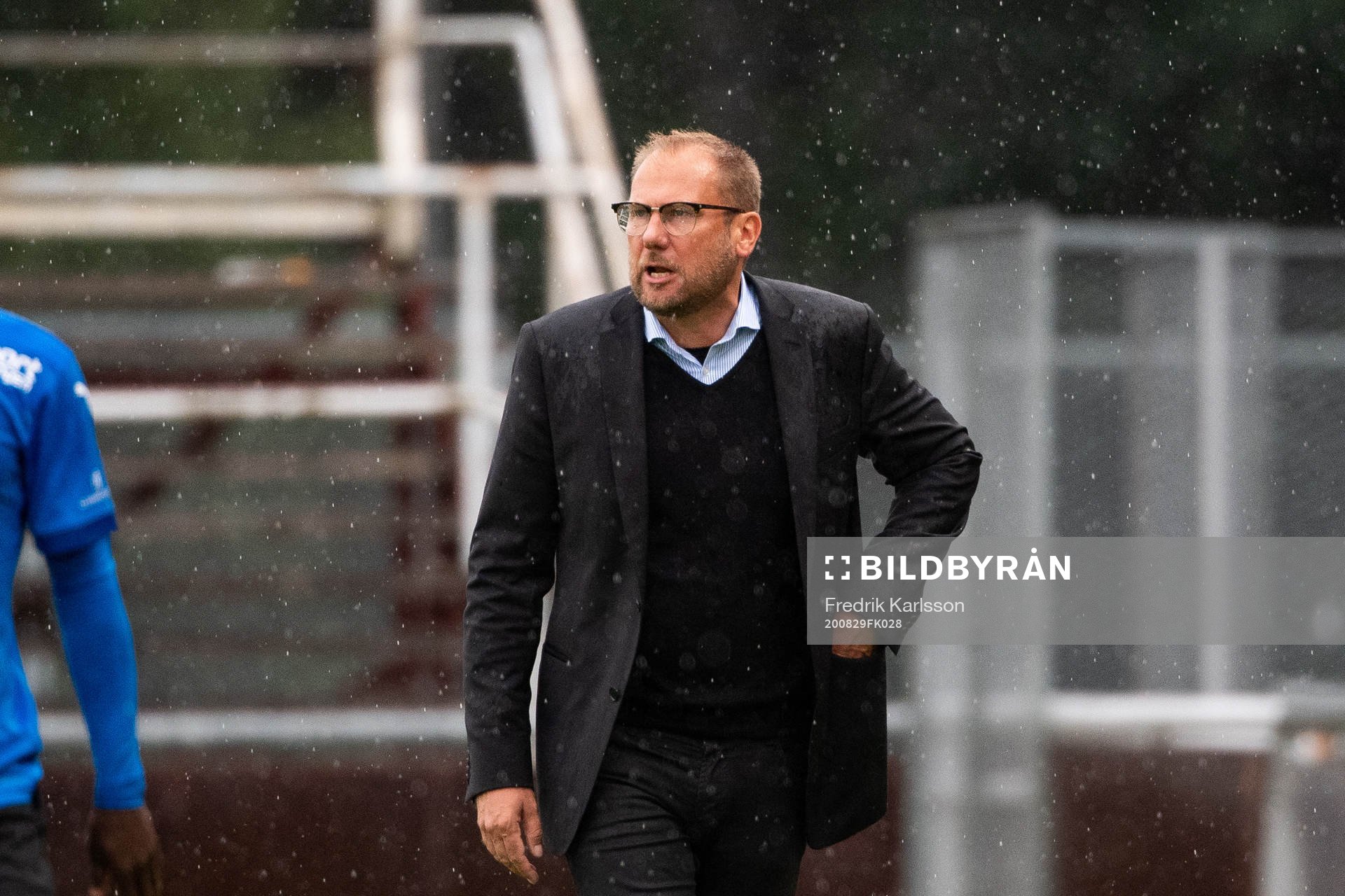 Halmstads tränare Magnus Haglund
