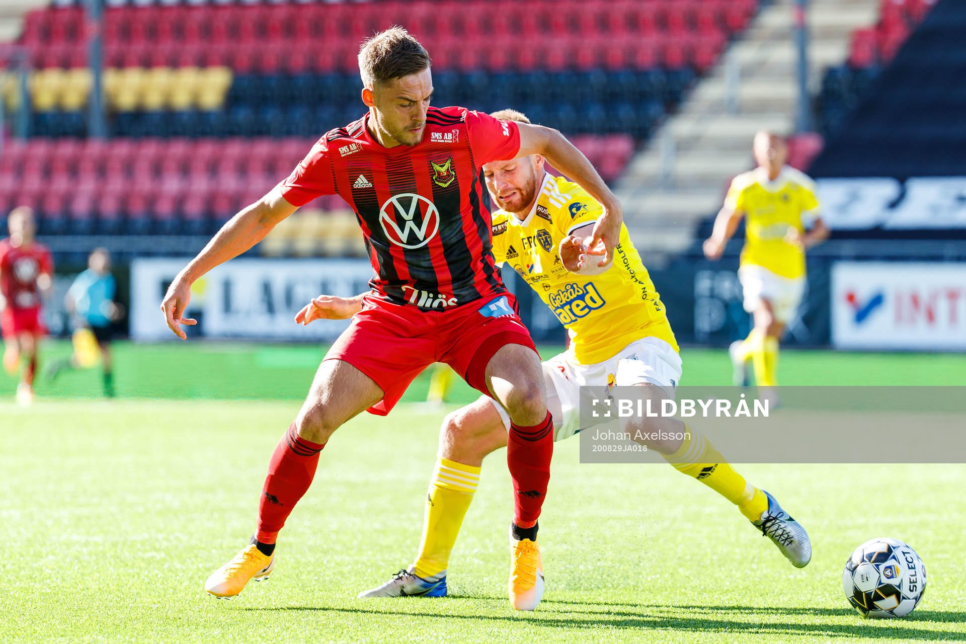 Östersunds Felix Hörberg och Falkenbergs Tobias Englund