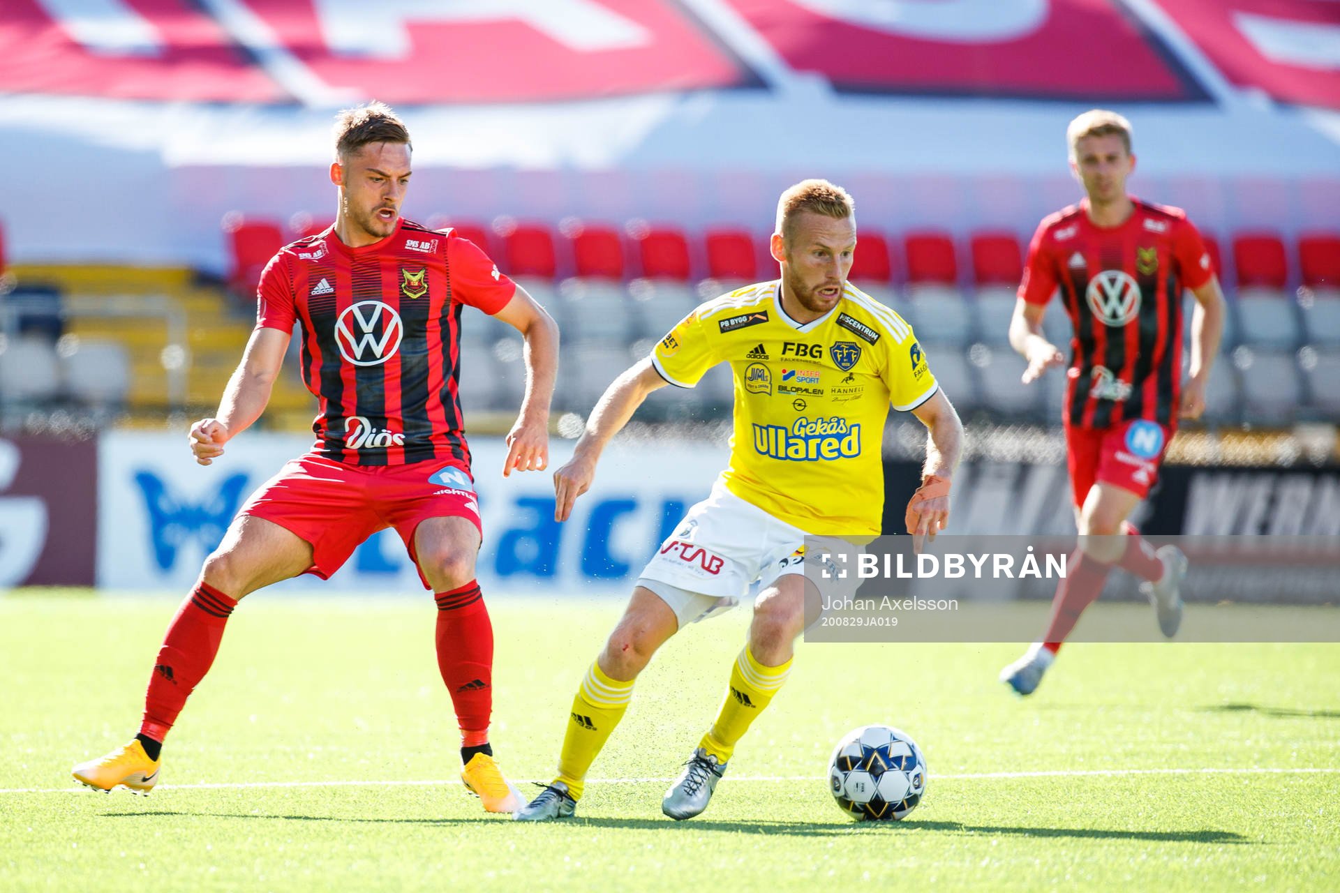 Östersunds Felix Hörberg och Falkenbergs Tobias Englund