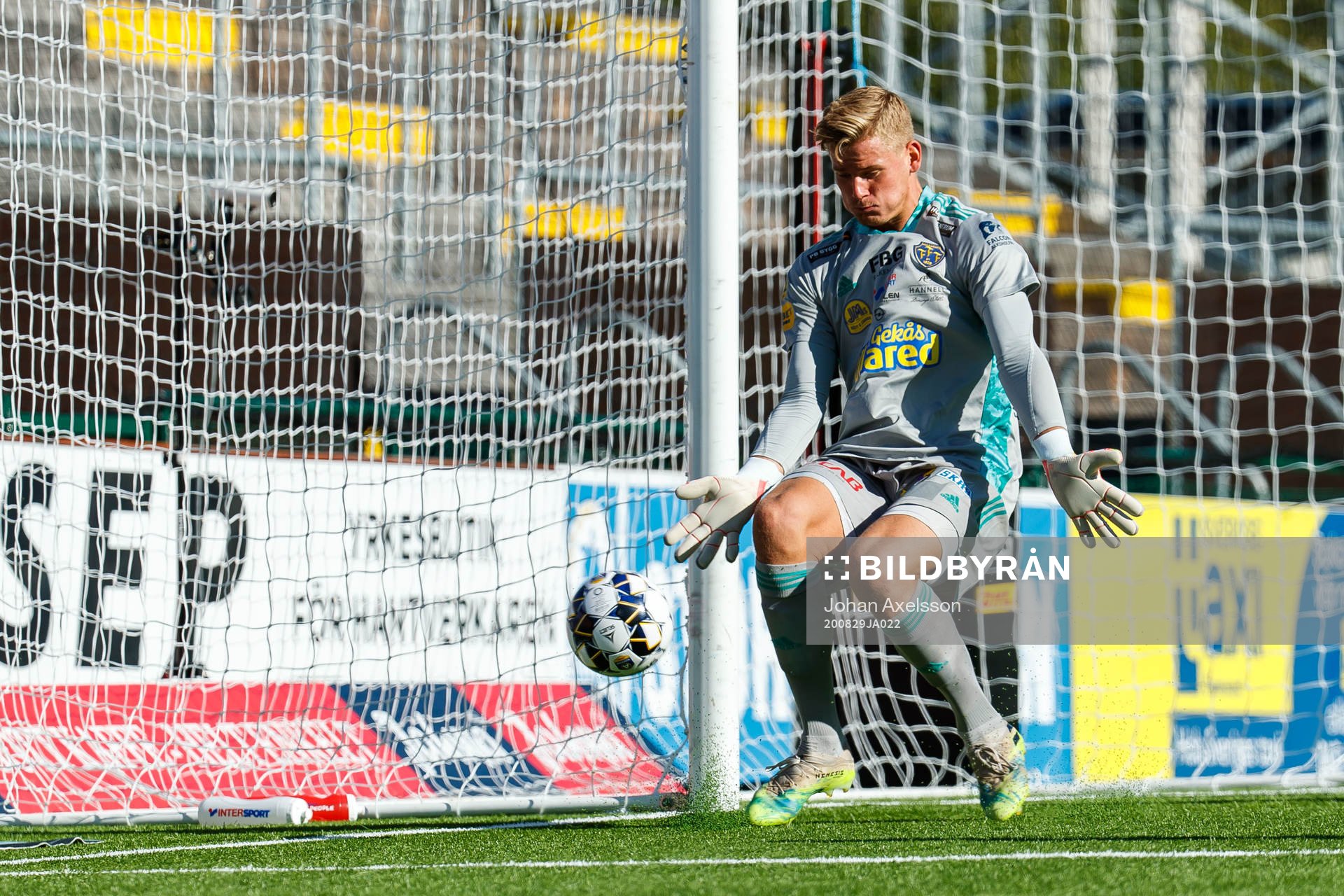 Falkenbergs målvakt Johan Brattberg