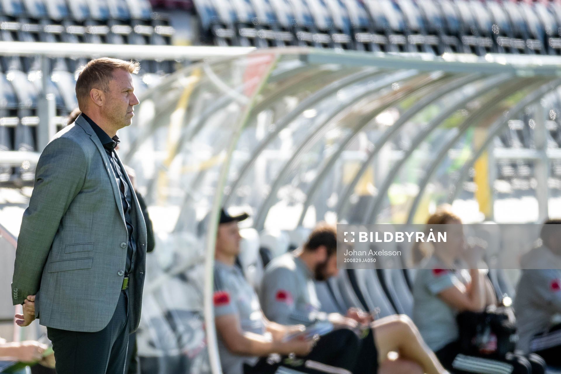 Falkenbergs tränare Hasse Eklund