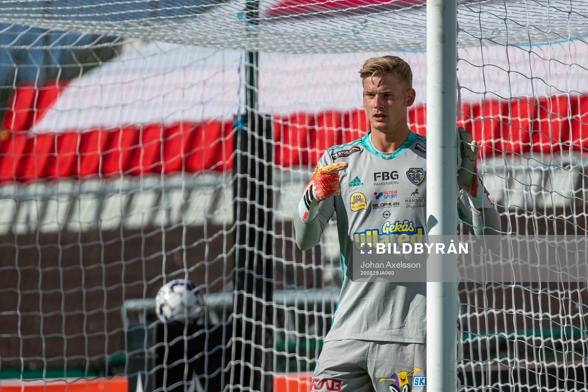 'Falkenbergs målvakt Johan Brattberg