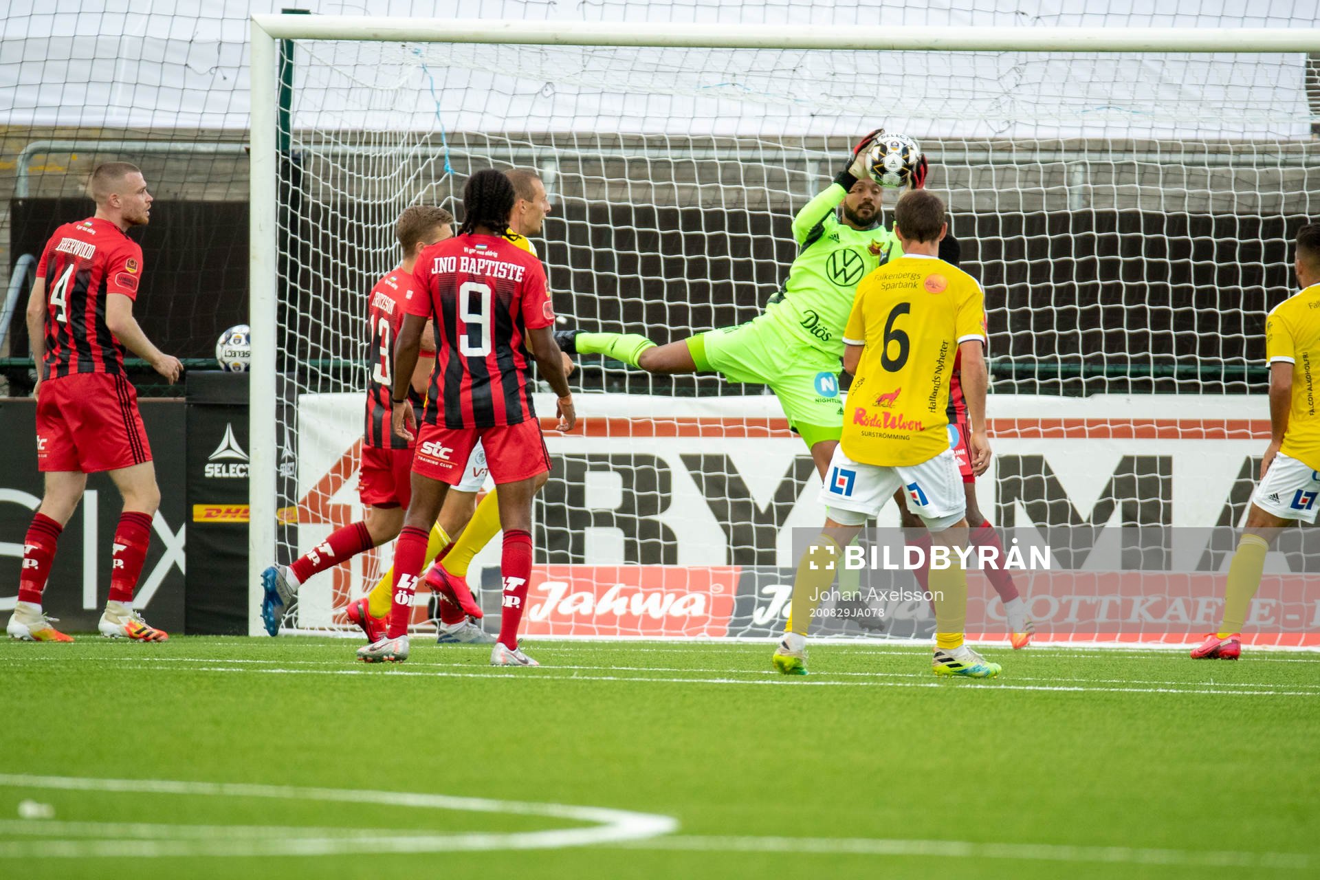 Östersunds målvakt Aly Keita